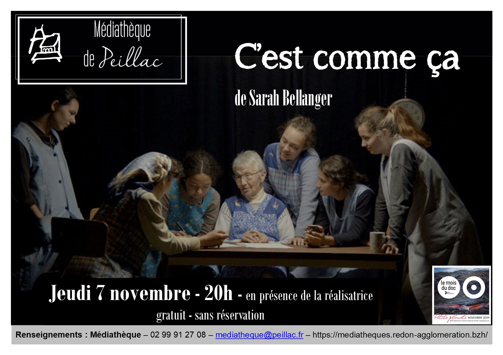 Mois du film documentaire : "C'est comme ça"