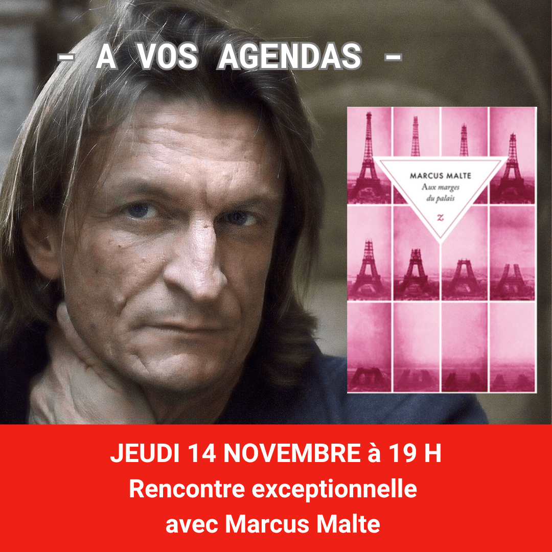 Rencontre avec l'auteur Marcus Malte