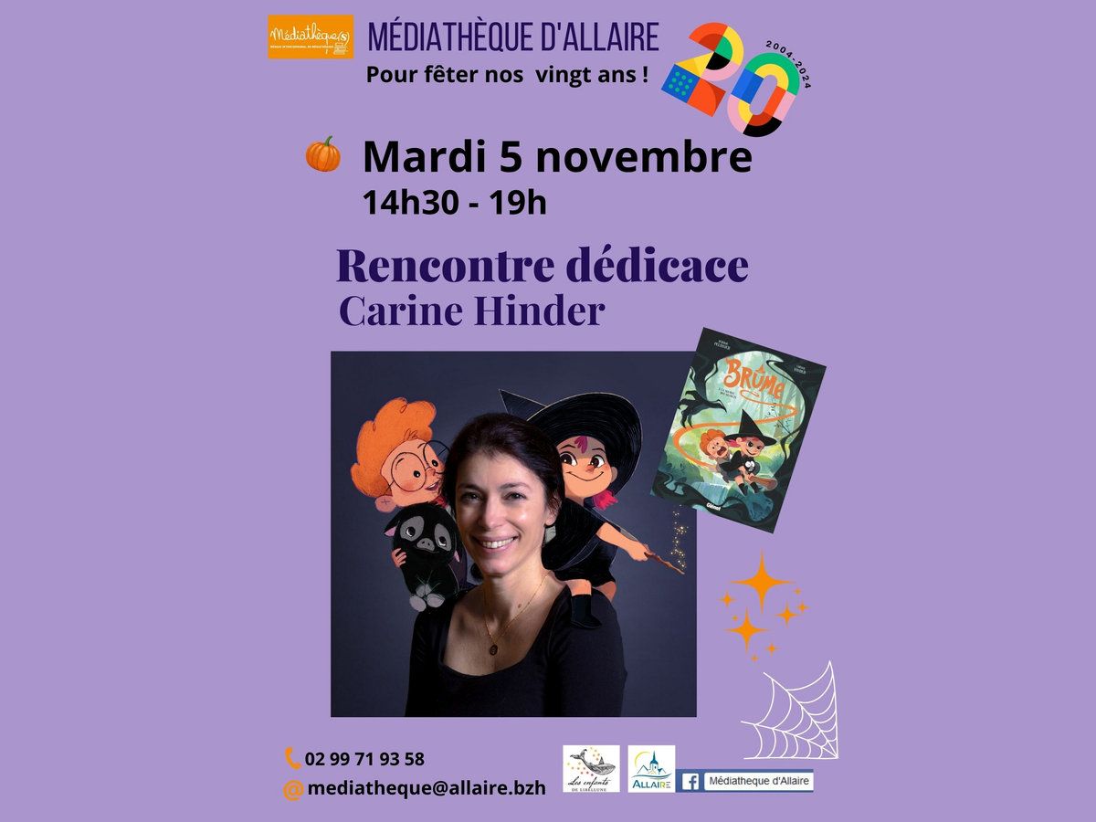 Rencontre avec Carine Hinder