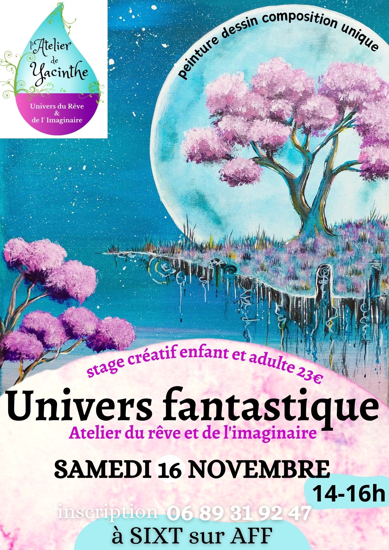 Atelier d'art créatif "Univers Fantastique"