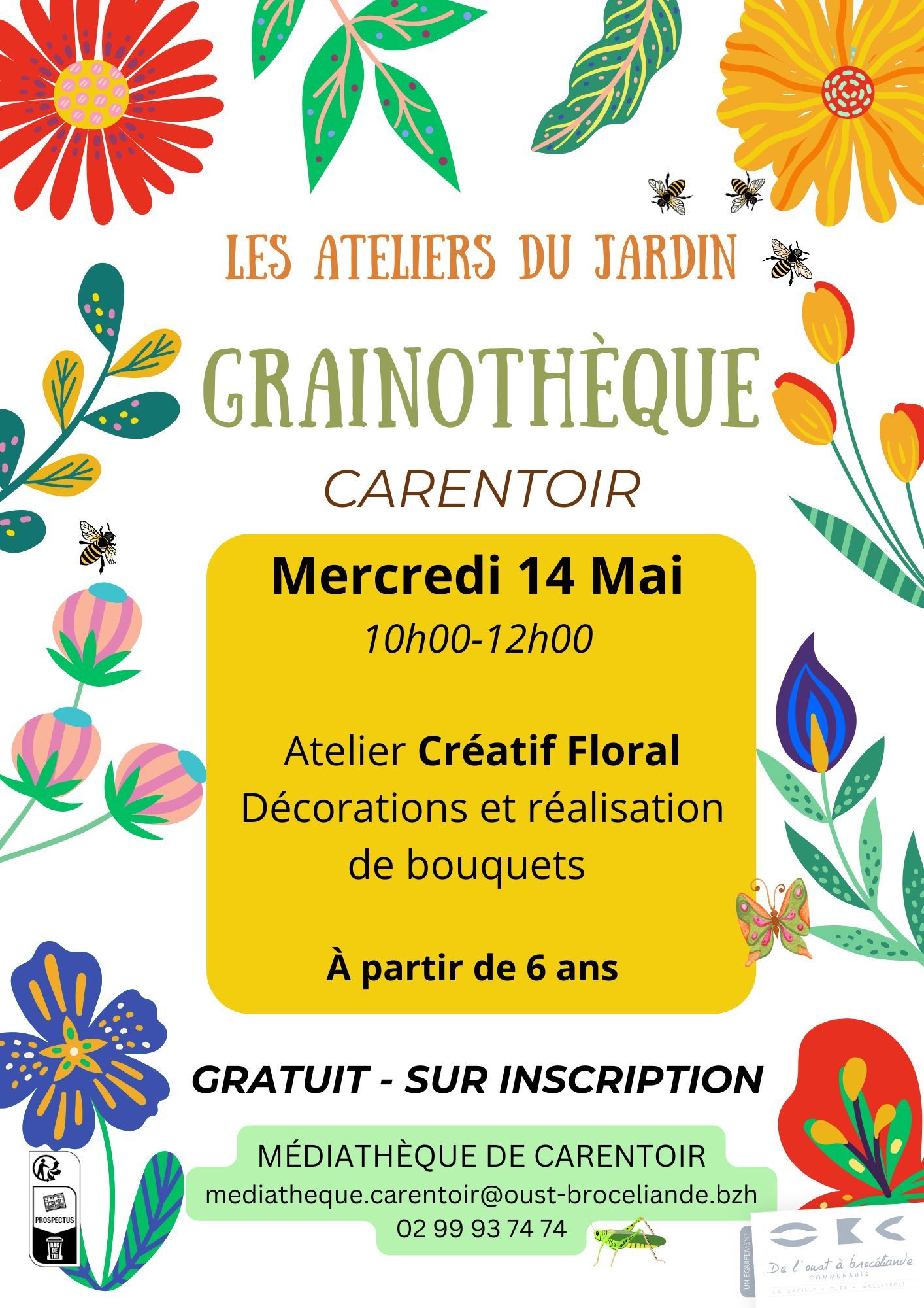 Grainothèque : Atelier Créatif Floral
