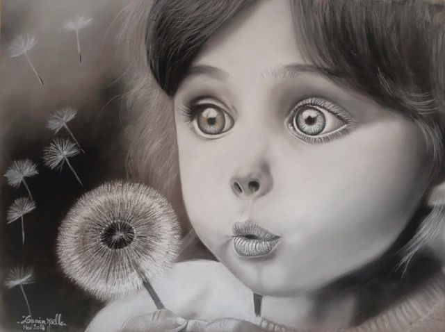 Vernissage - exposition de pastels