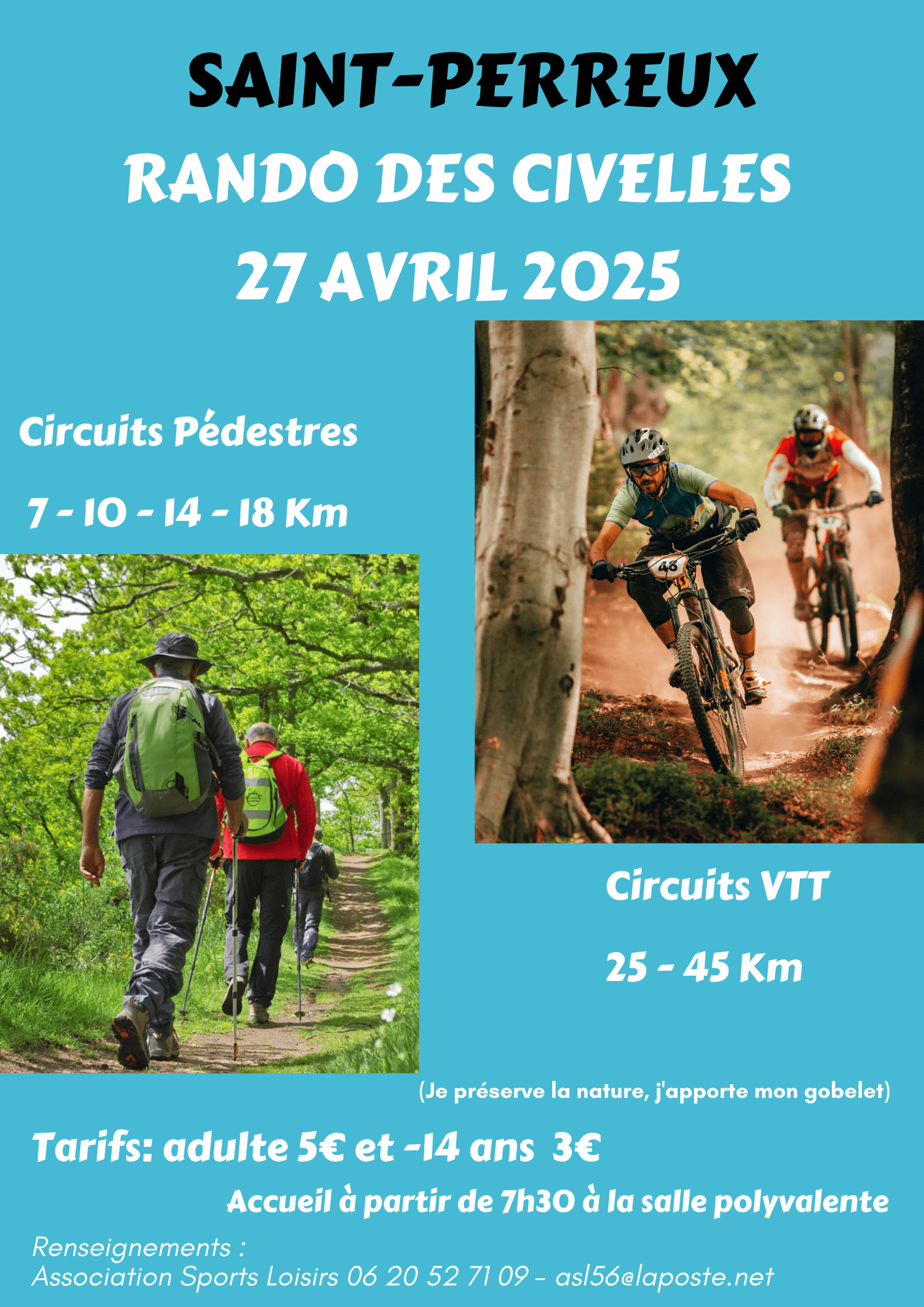 Randonnée des Civelles VTT & pédestre