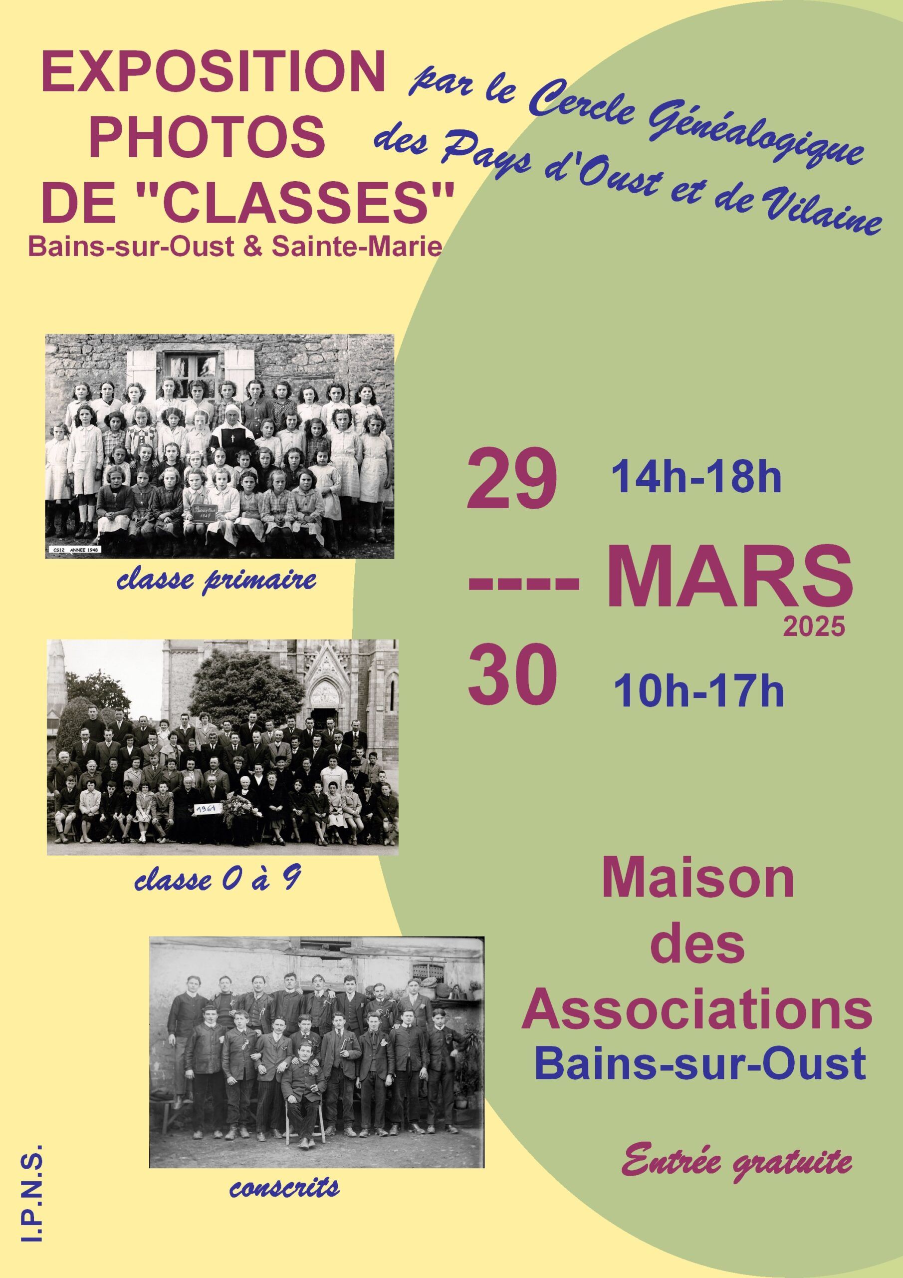 Exposition photos d'école