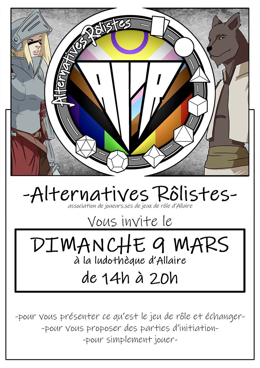 Découverte Club Jeu de Rôles