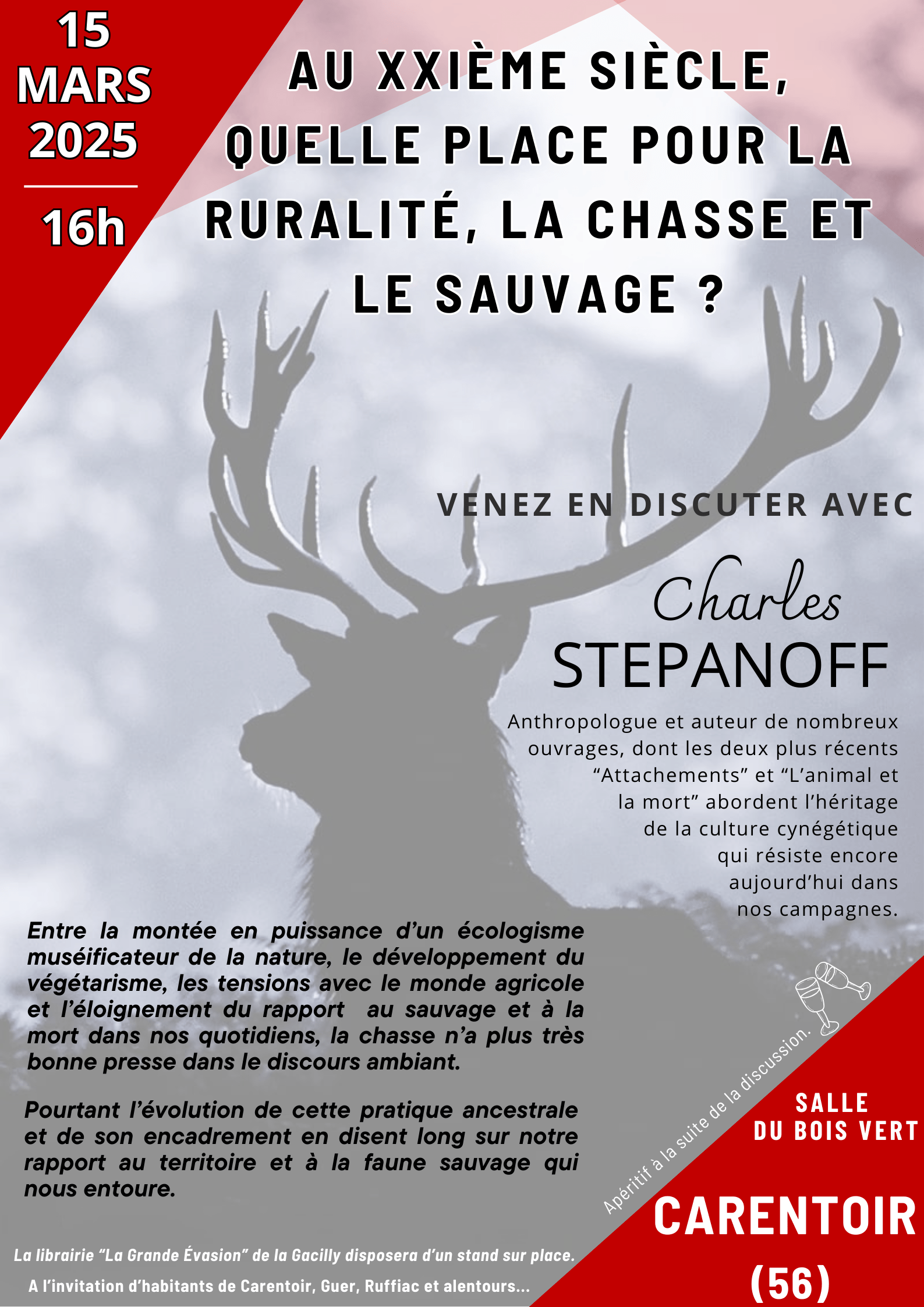 Rencontre avec Charles Stépanoff