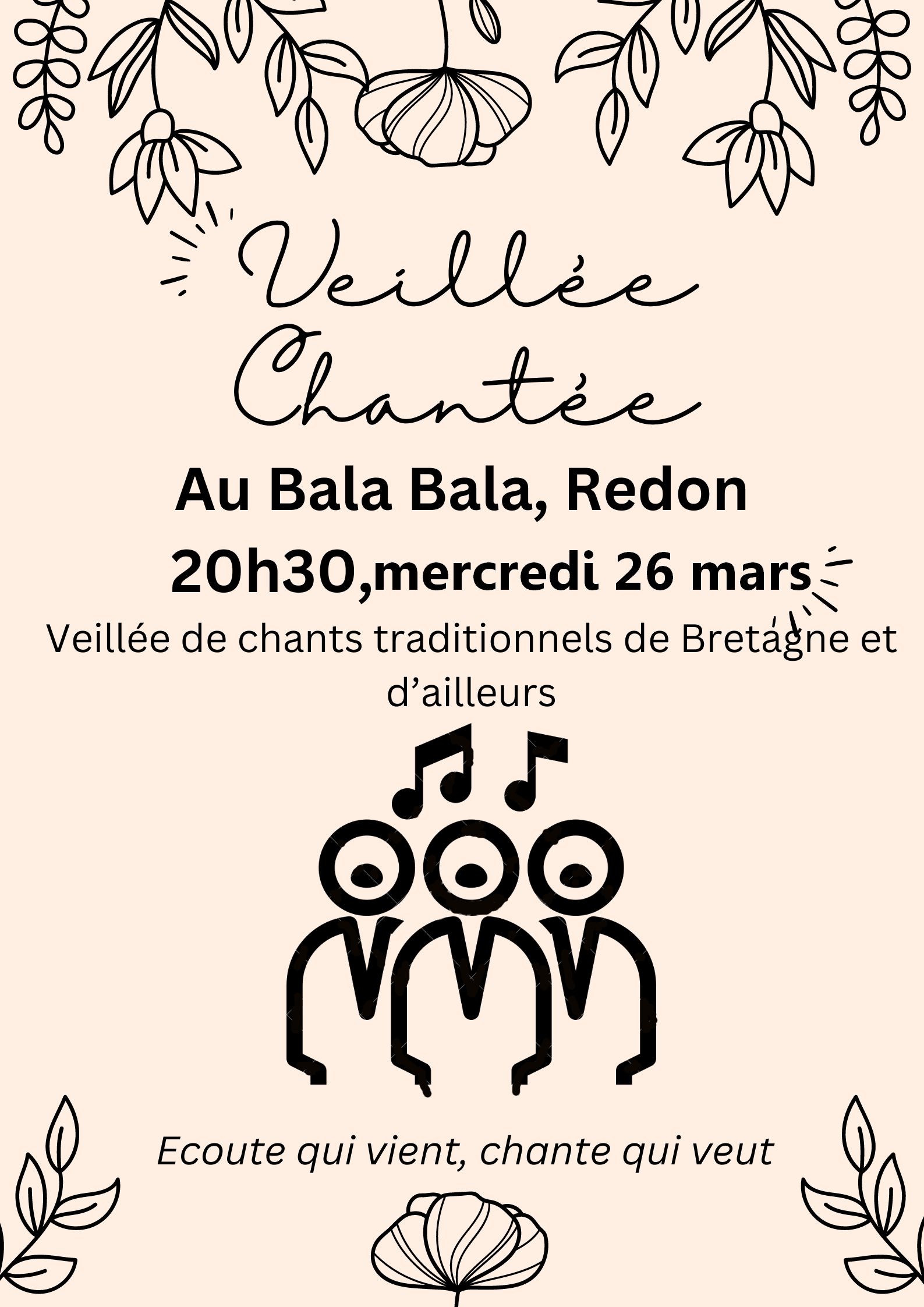 Veillée chantée
