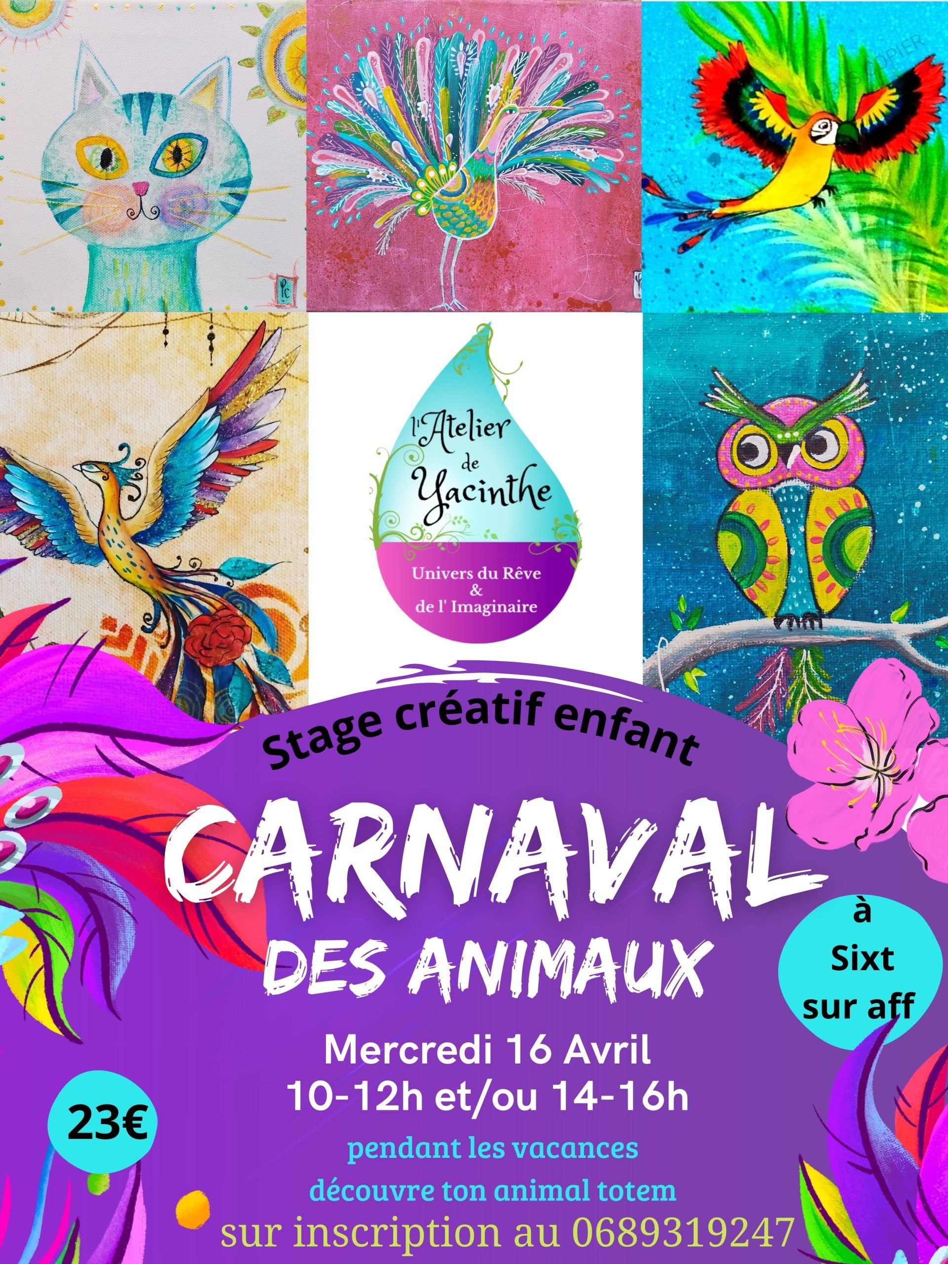 Stage créatif enfant