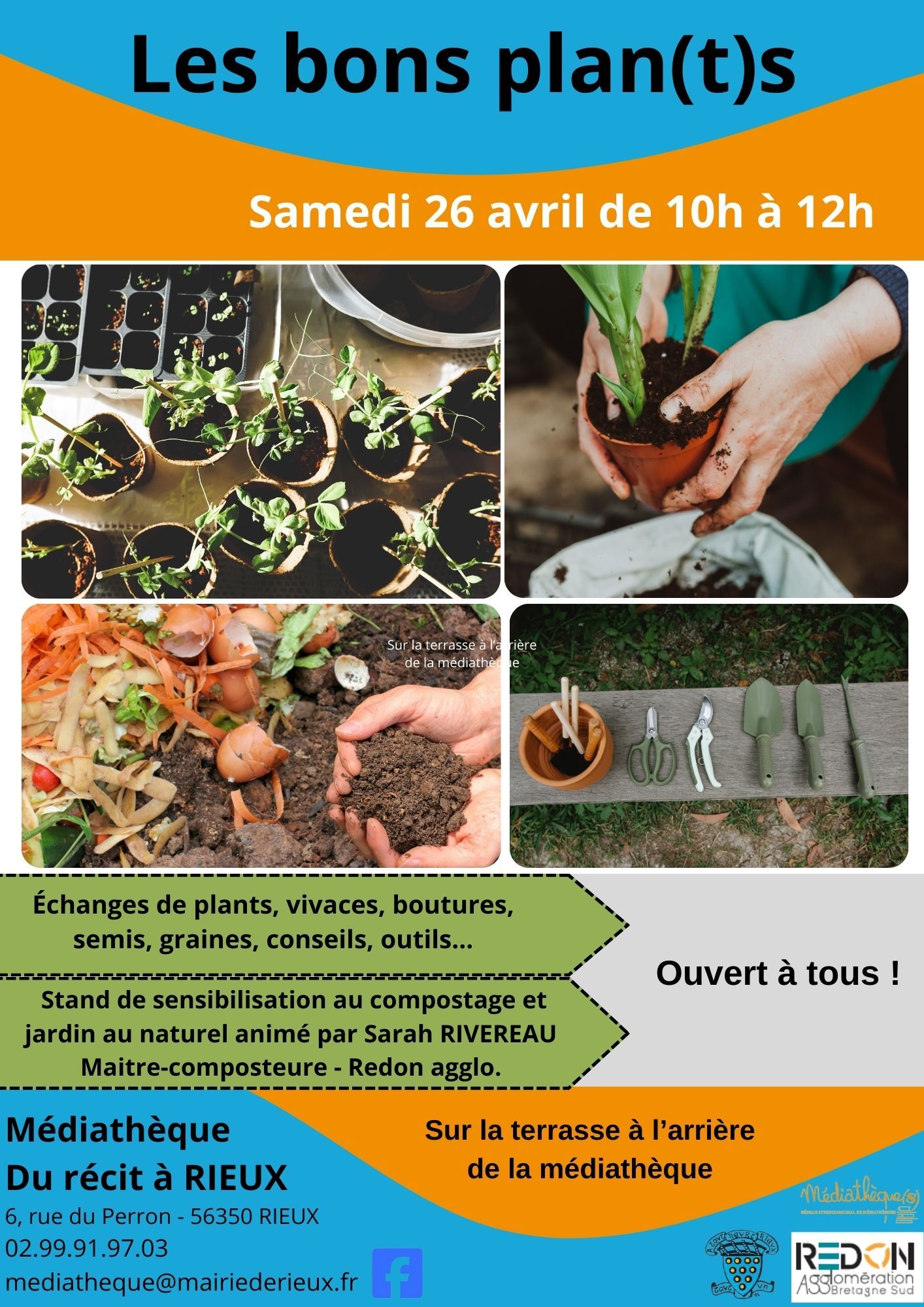 Les bons plan(t)s: trocs, jardin naturel, compostage...