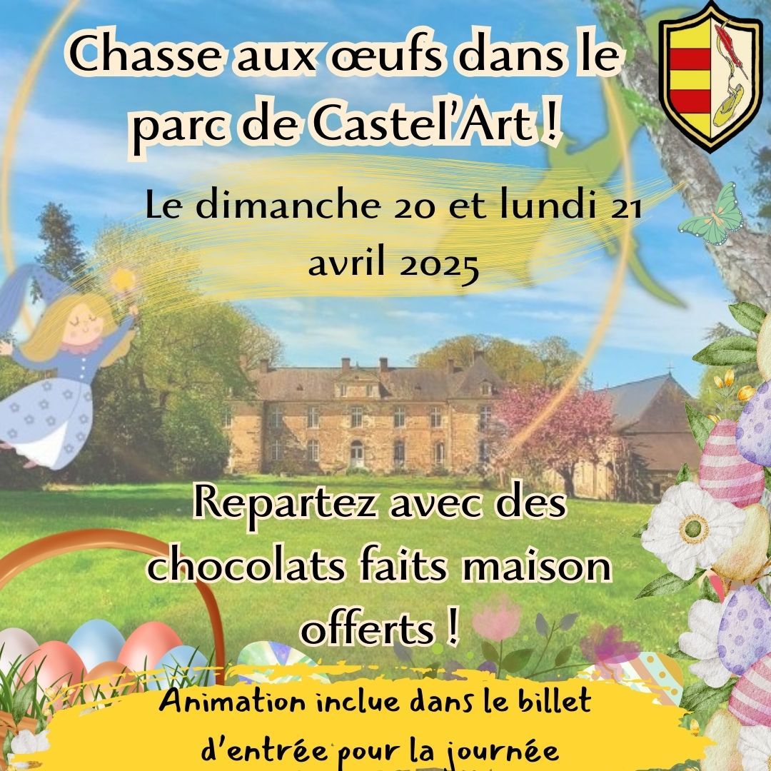Chasse aux œufs à Castel'Art Spectacles