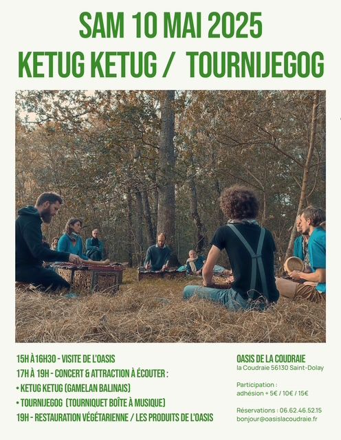 Concert KETUG KETUG / TOURNIJEGOG (percussions)