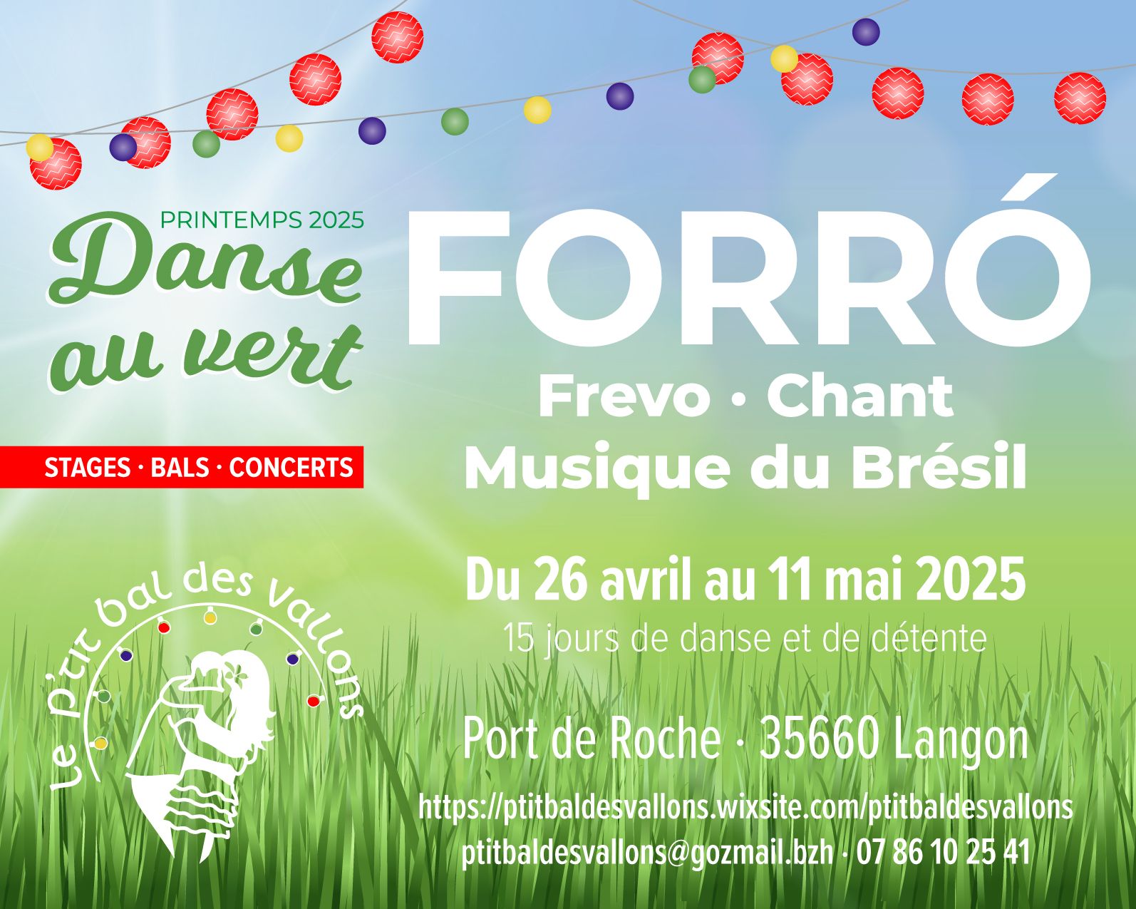 Danse au Vert : Forro et Conscience corporelle dans la danse à 2