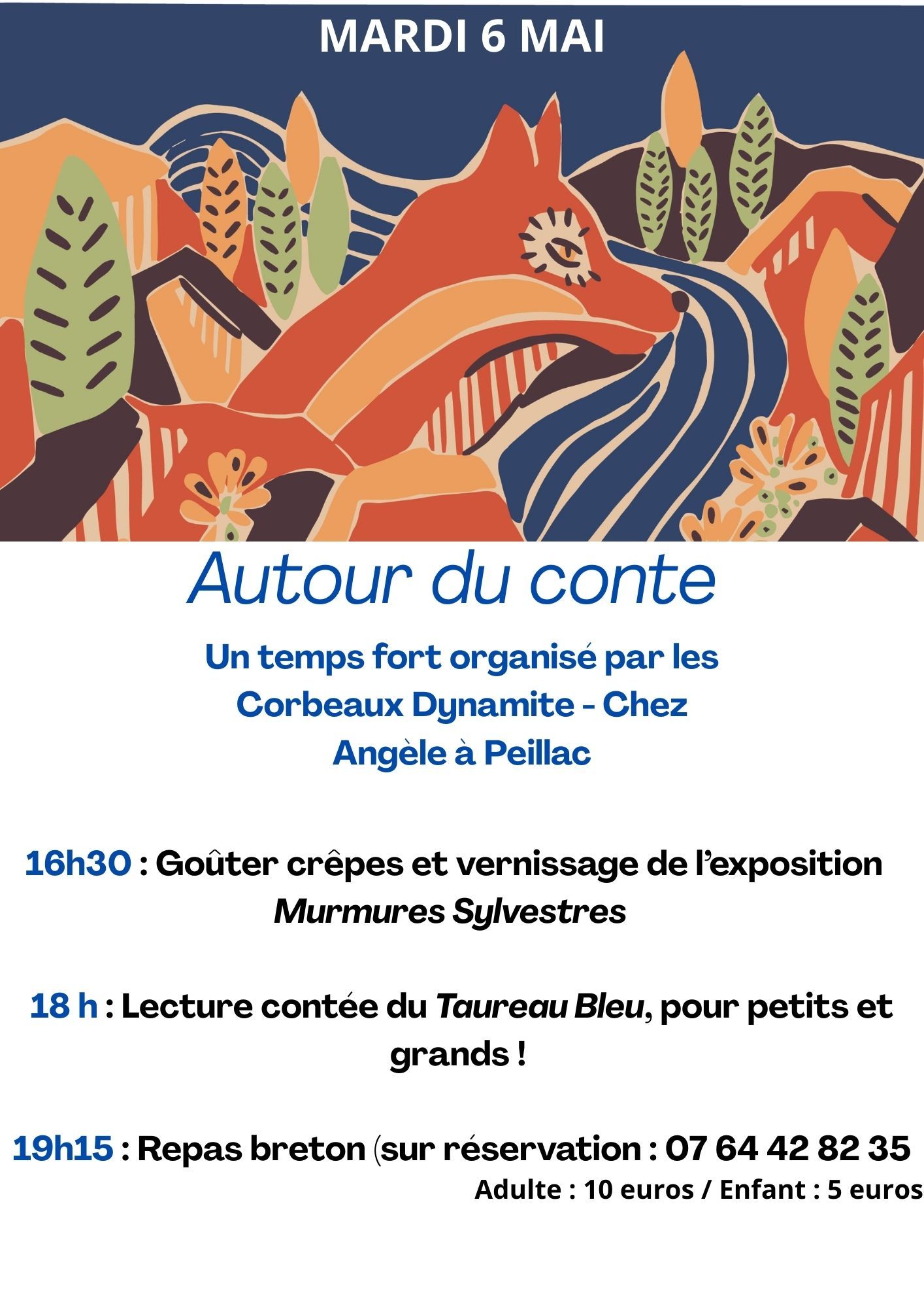 ESCAPADE GALLOBRETONNE : Goûter crêpes, conte, exposition, repas breton