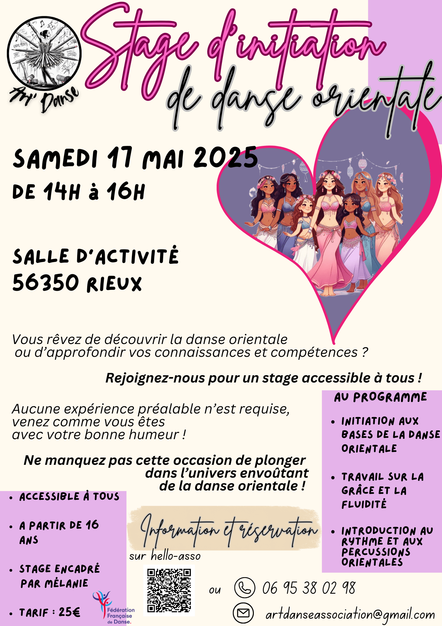 Stage d'initiation à la danse orientale