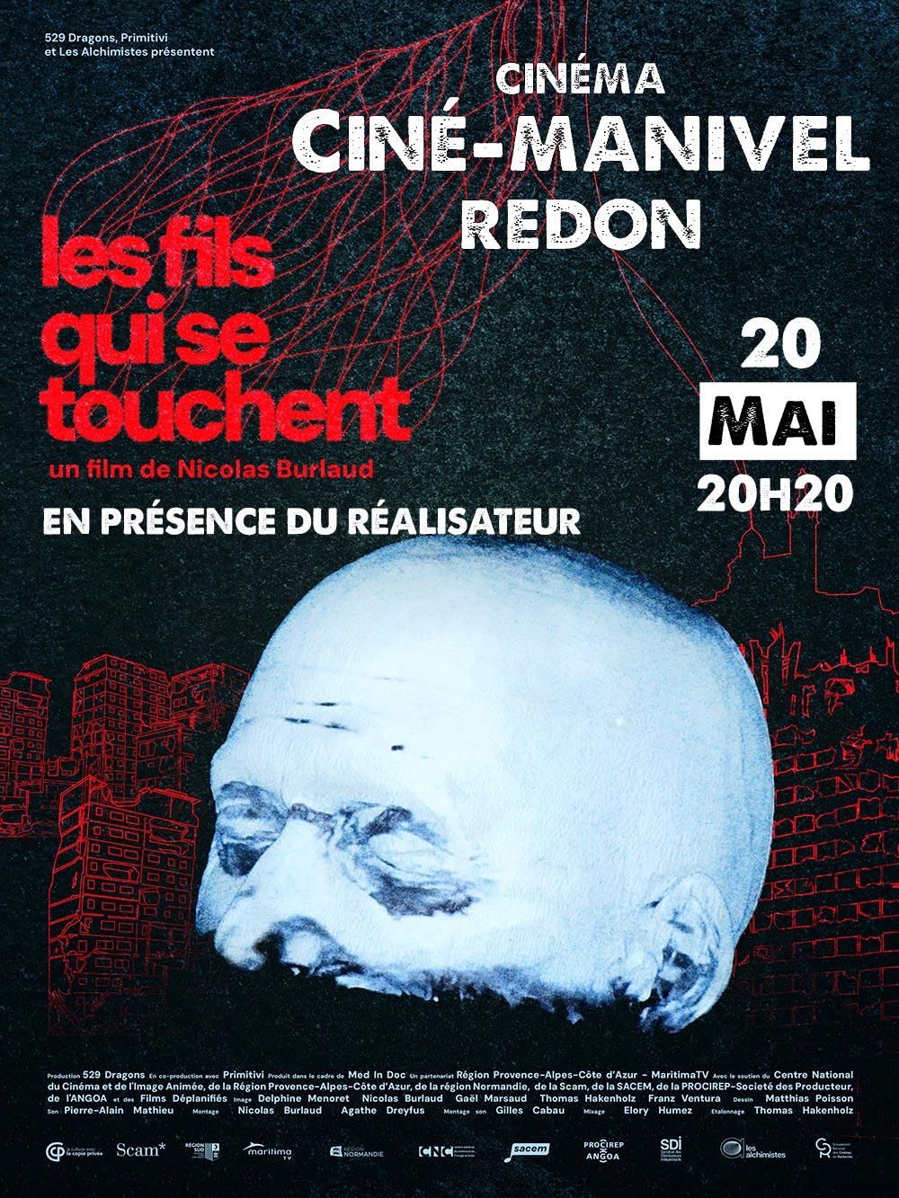Projection du film Documentaire  "LES FILS QUI SE TOUCHENT" et RENCONTRE avec le réalisateur  de Nicolas Burlaud