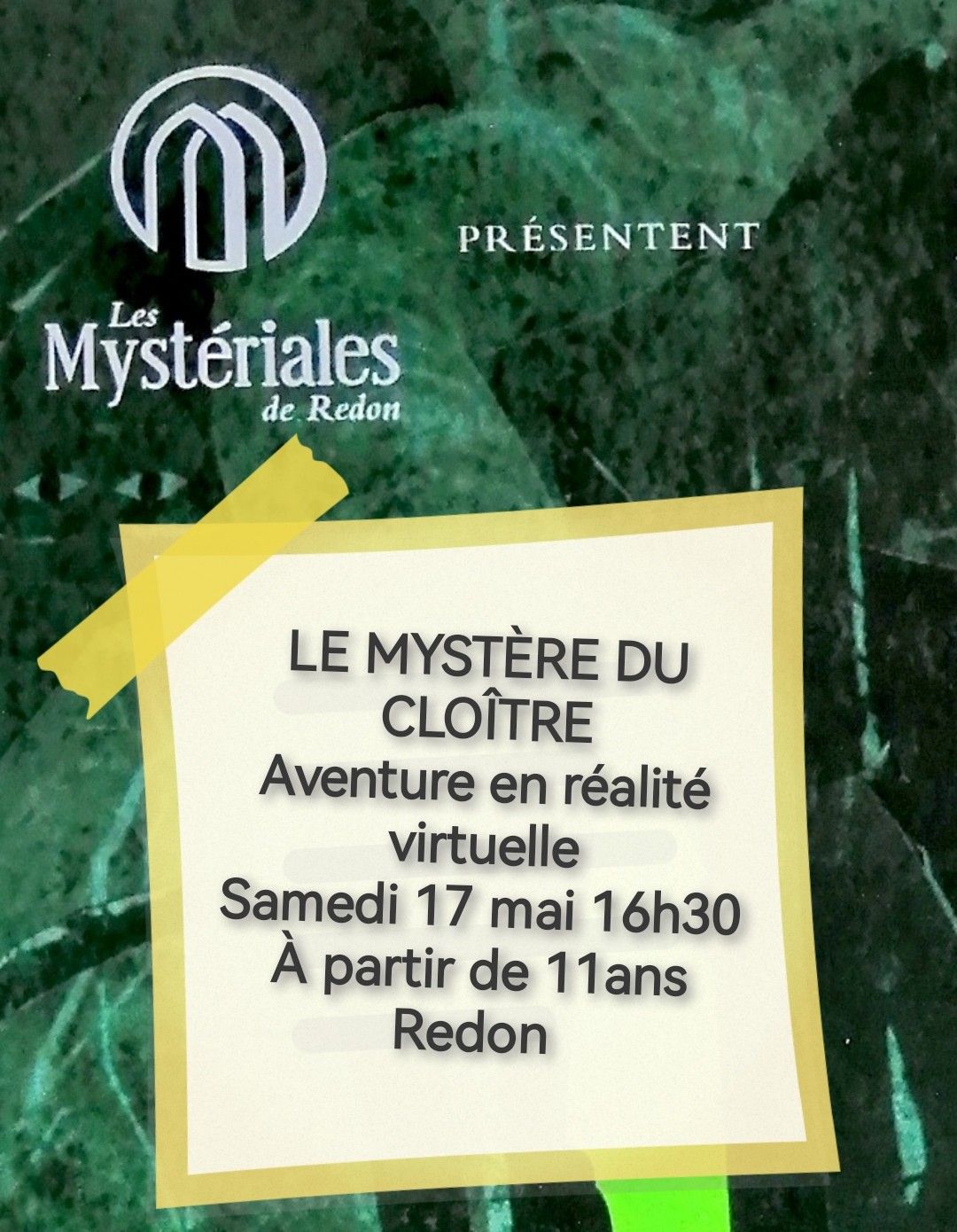 Escape Game : Le mystère du cloître