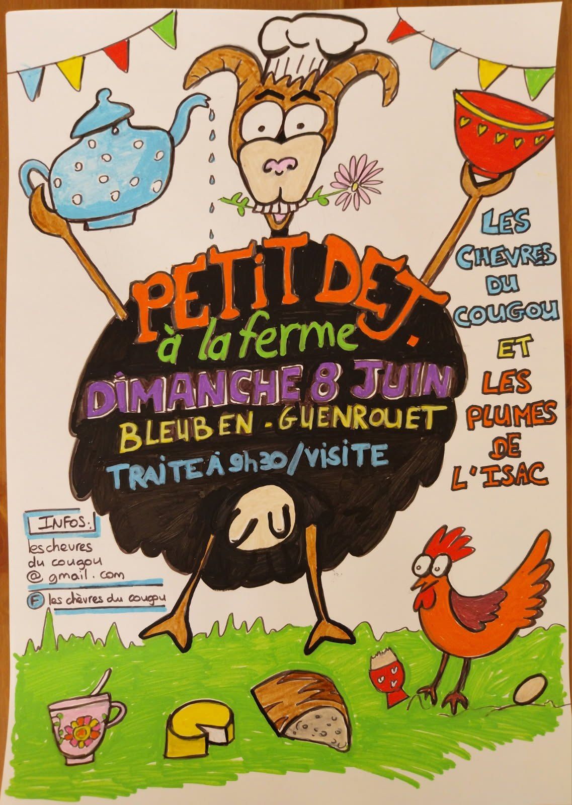 PETIT DEJEUNER A LA FERME