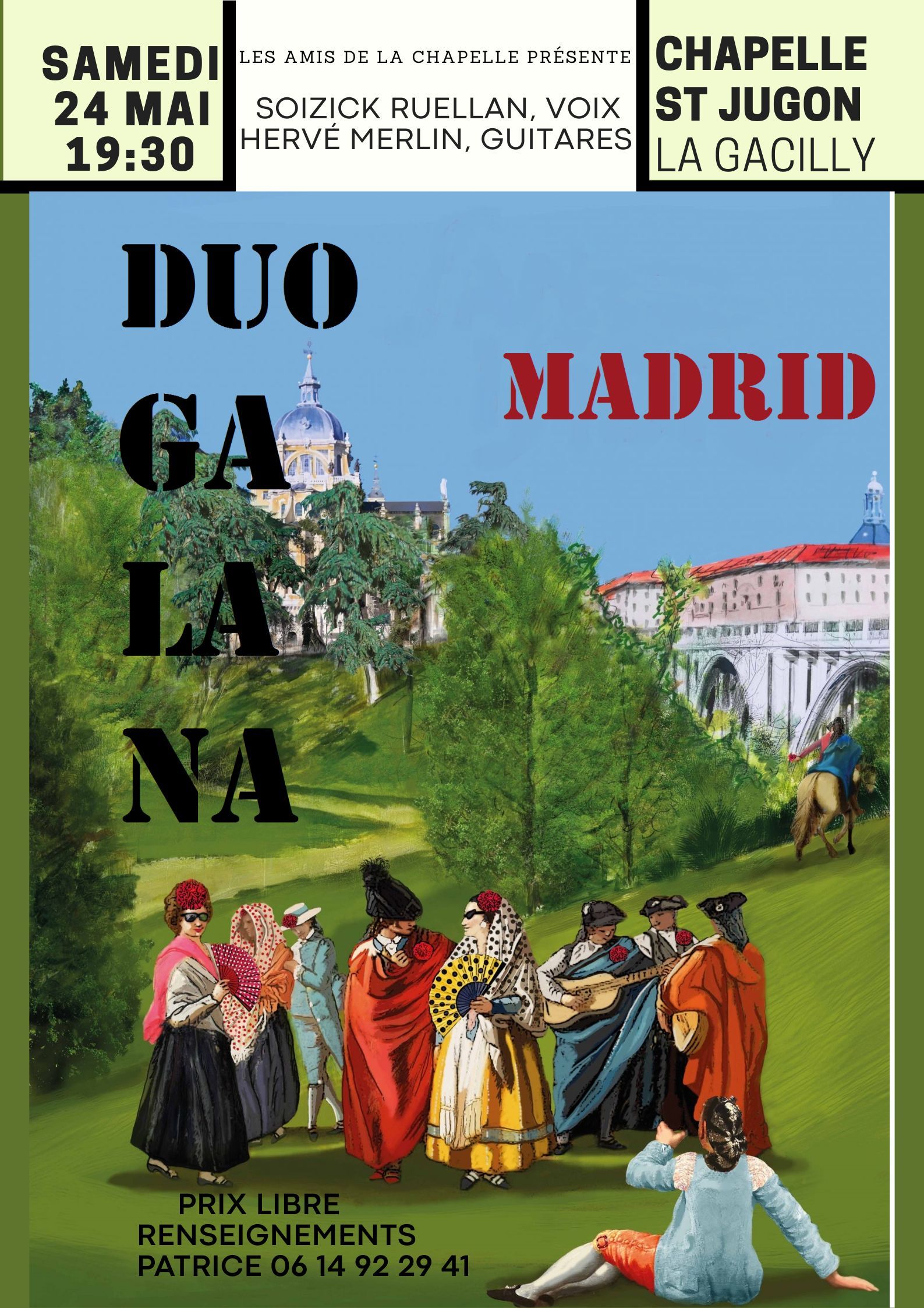 Concert Duo Galana - Voix & Guitares