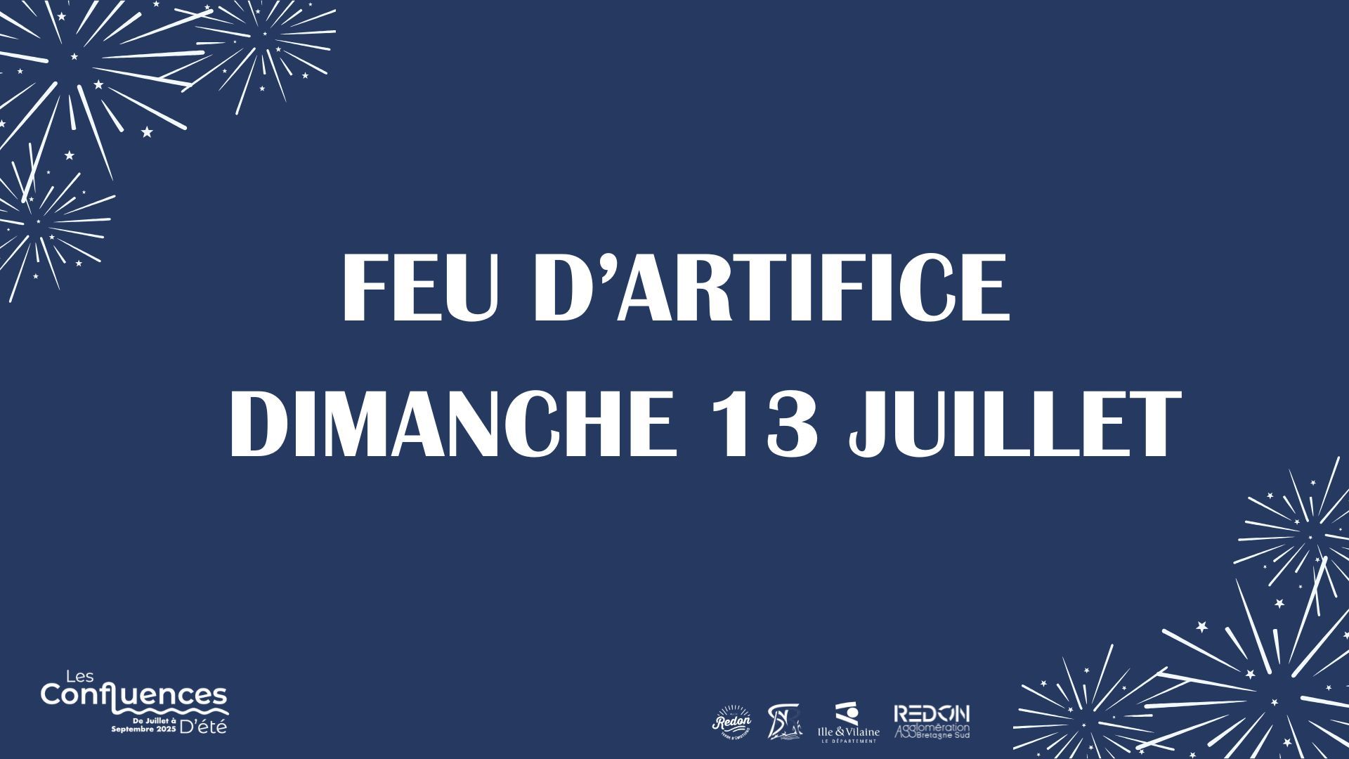 Fête nationale - Soirée et Feu d'artifice