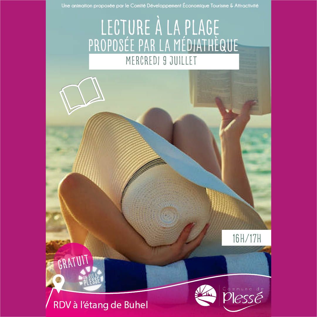Lecture à la plage