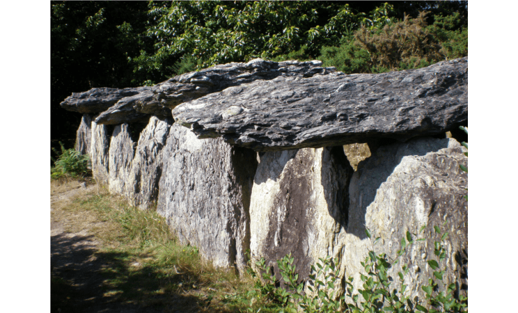 Visite du dolmen