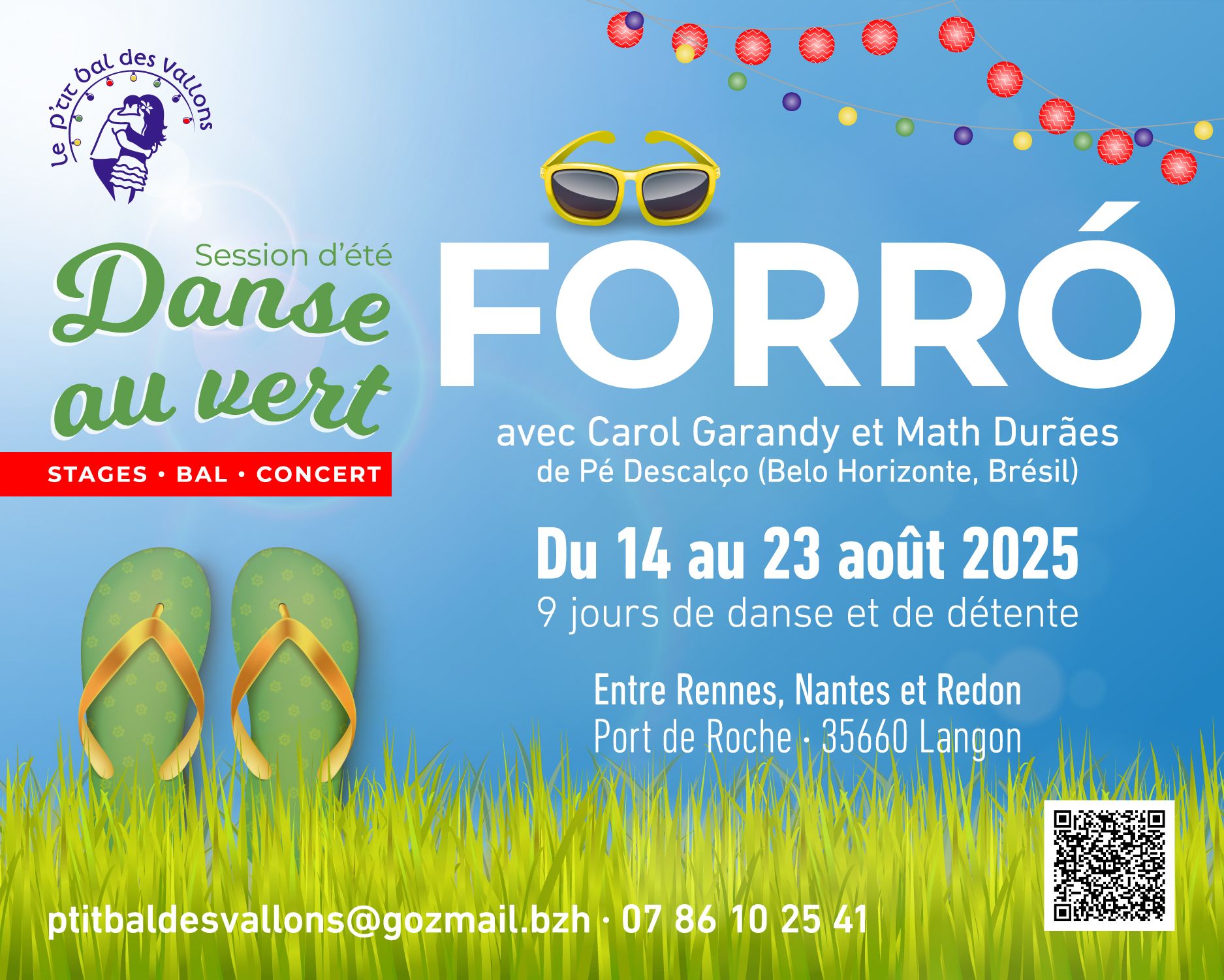 COURS DE DANSE FORRO initiation/débutant - essai gratuit - puis pratique libre