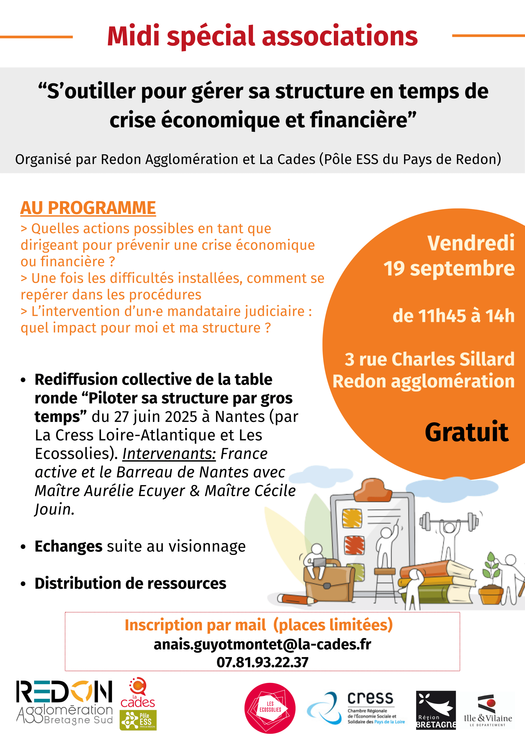Echange "Association et crise économique"