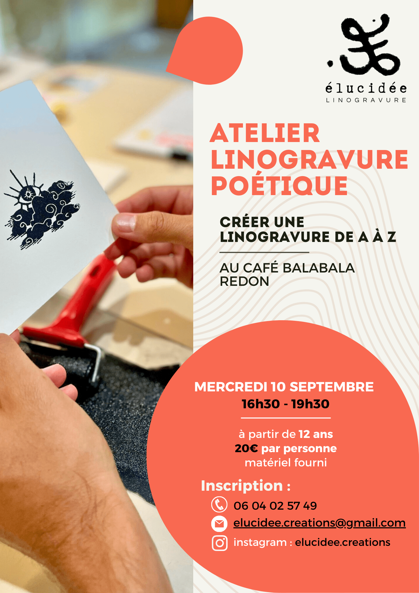 Atelier linogravrure