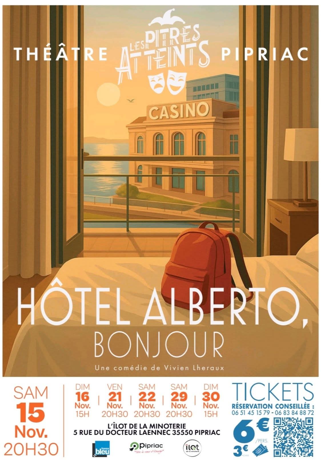 Théâtre "Hôtel Alberto bonjour"