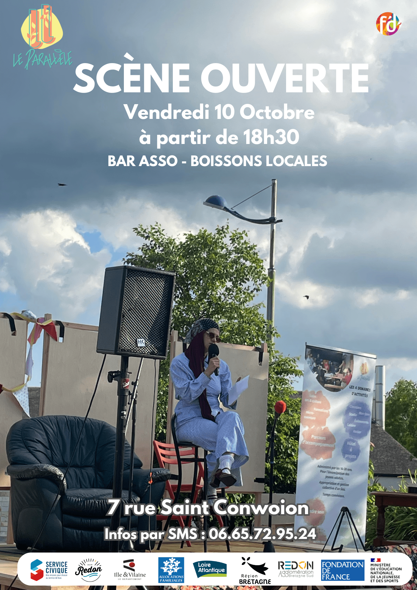 Scène ouverte du Parallèle