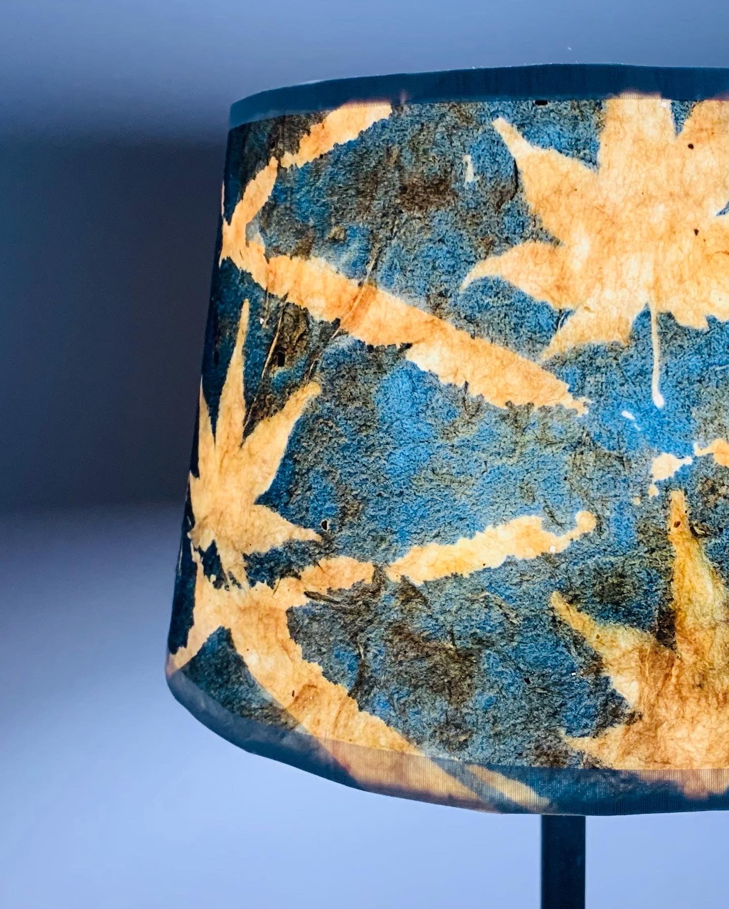 Atelier création abat jour en cyanotype