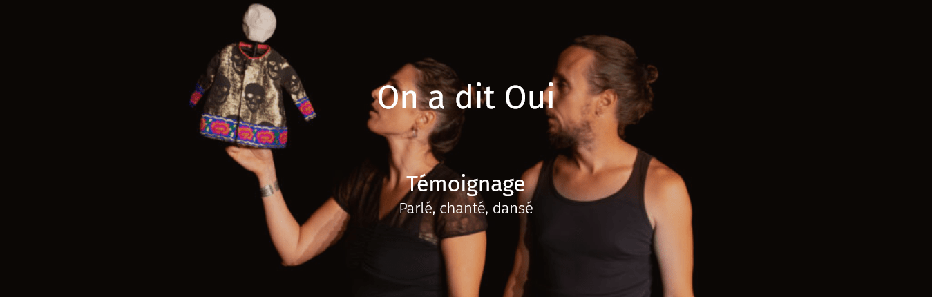 Spectacle "On a dit oui"