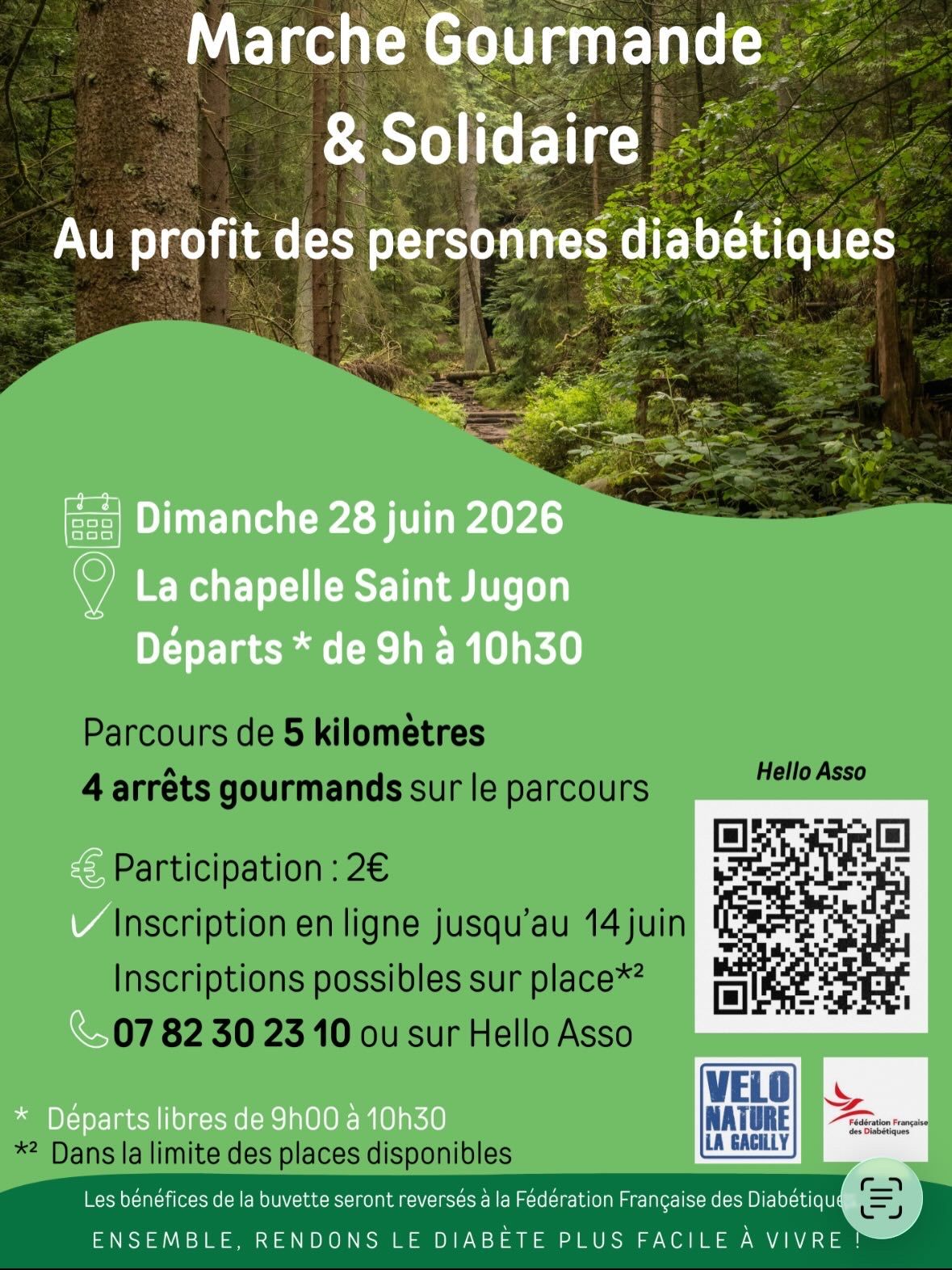 Marche gourmande et solidaire