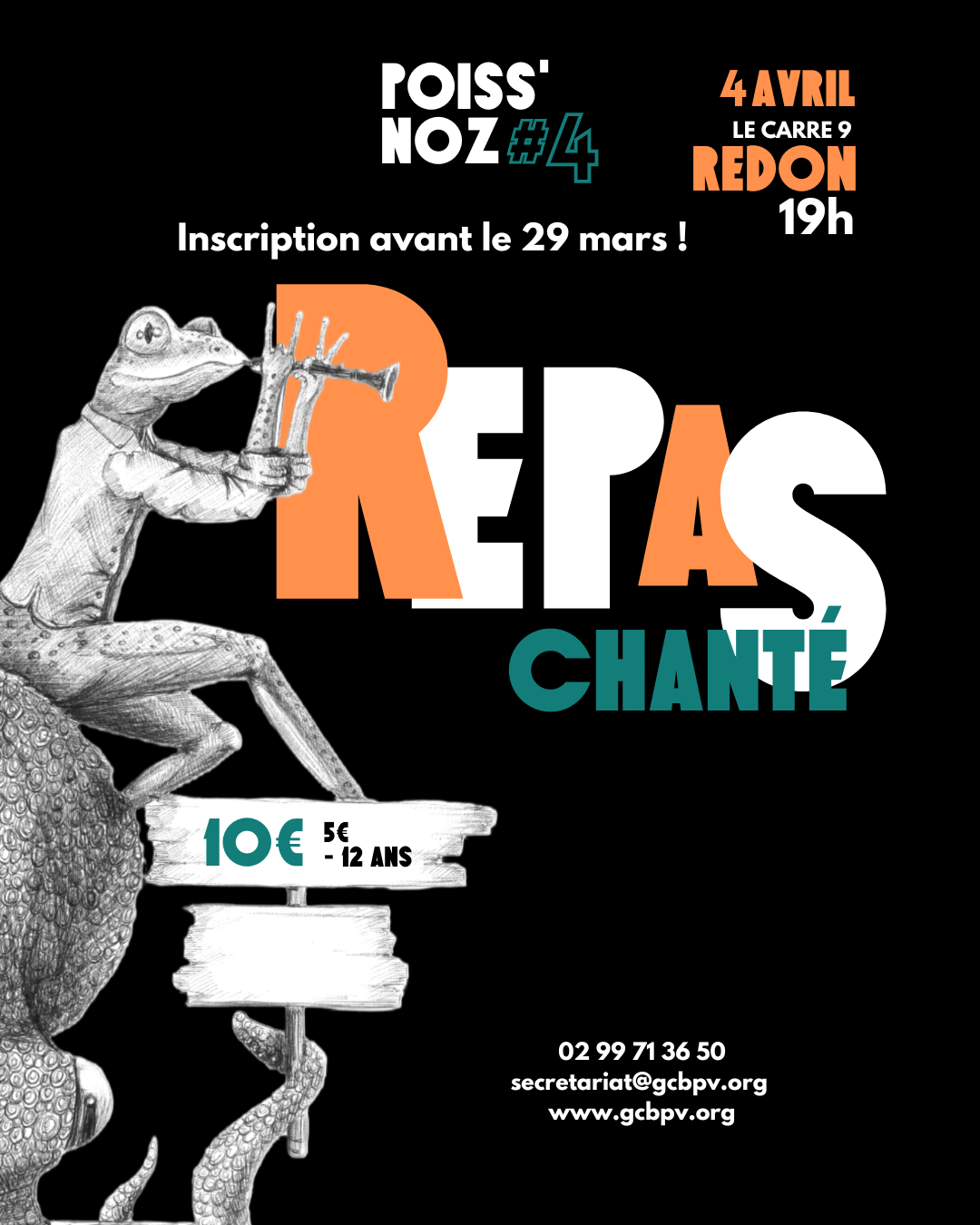 Repas chanté du Poiss'Noz
