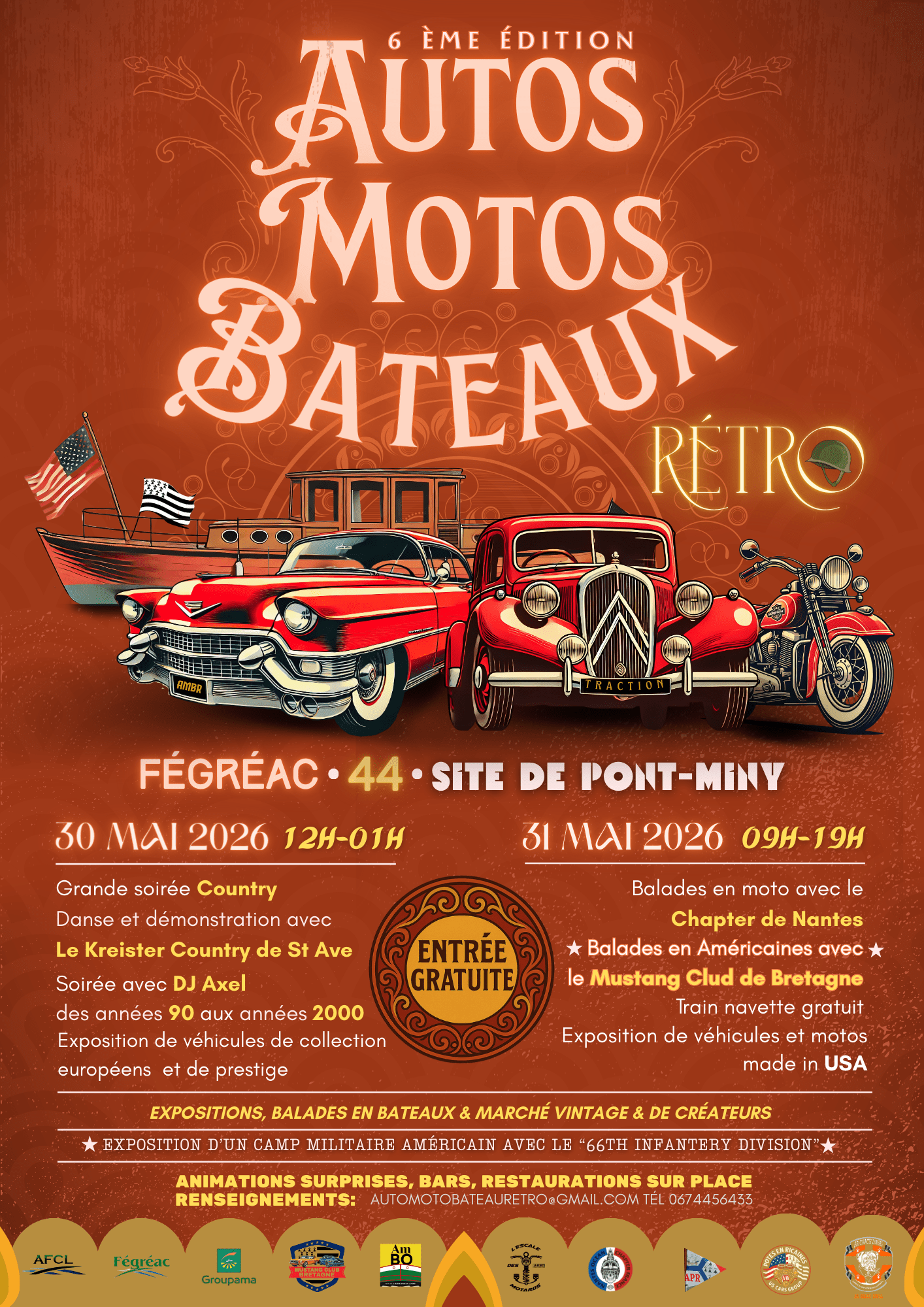 Autos Motos Bateaux Rétro  6ème édition