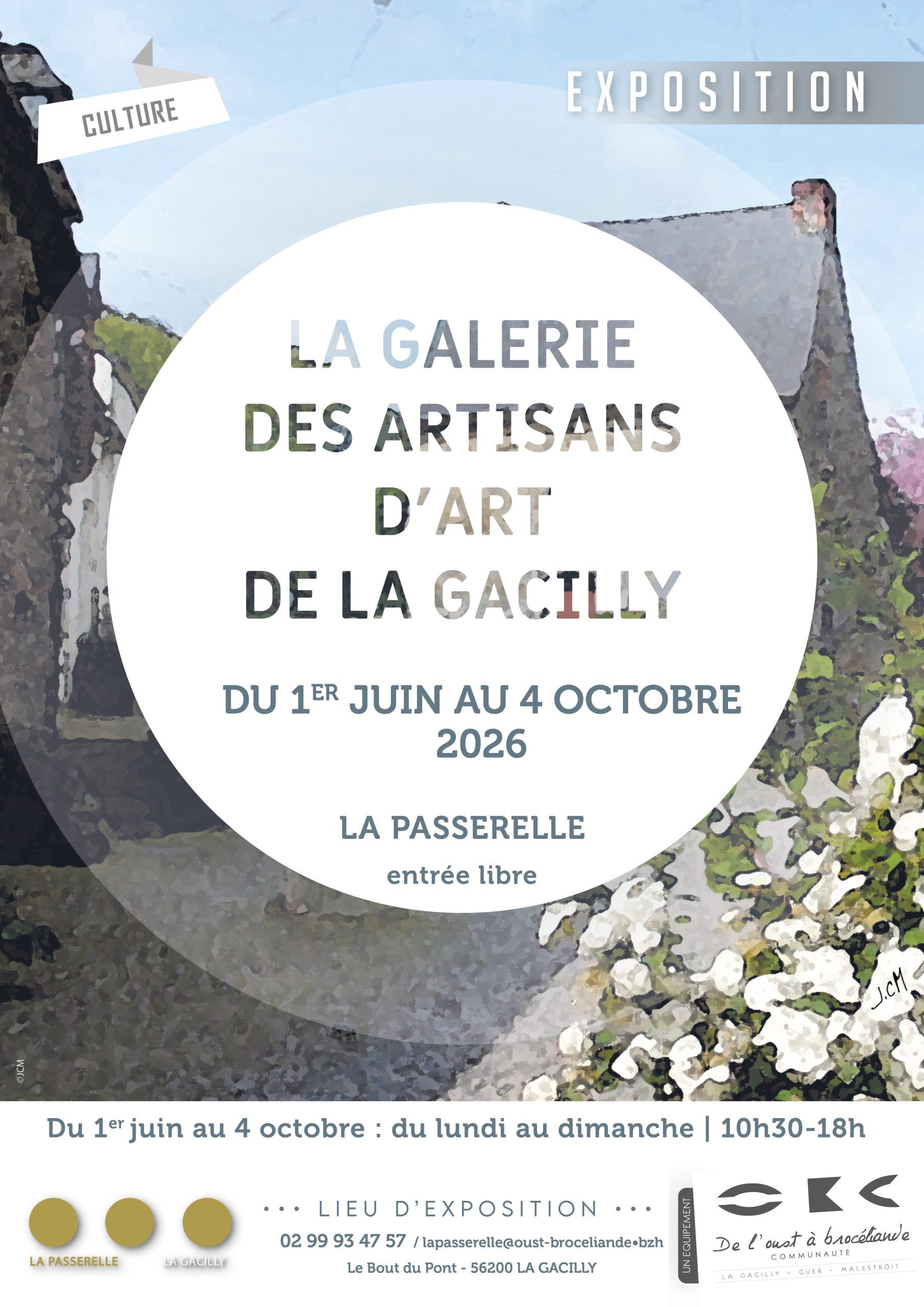 Exposition "La galerie des artisans d'art de La Gacilly"