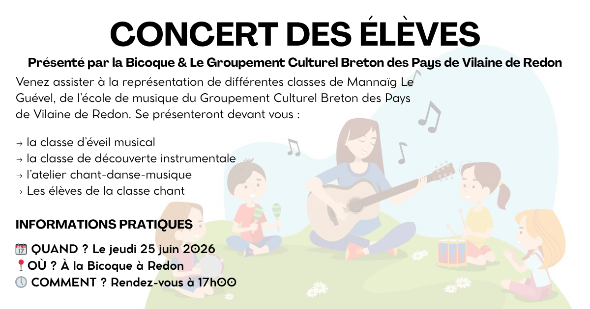 Concert du groupement culturel