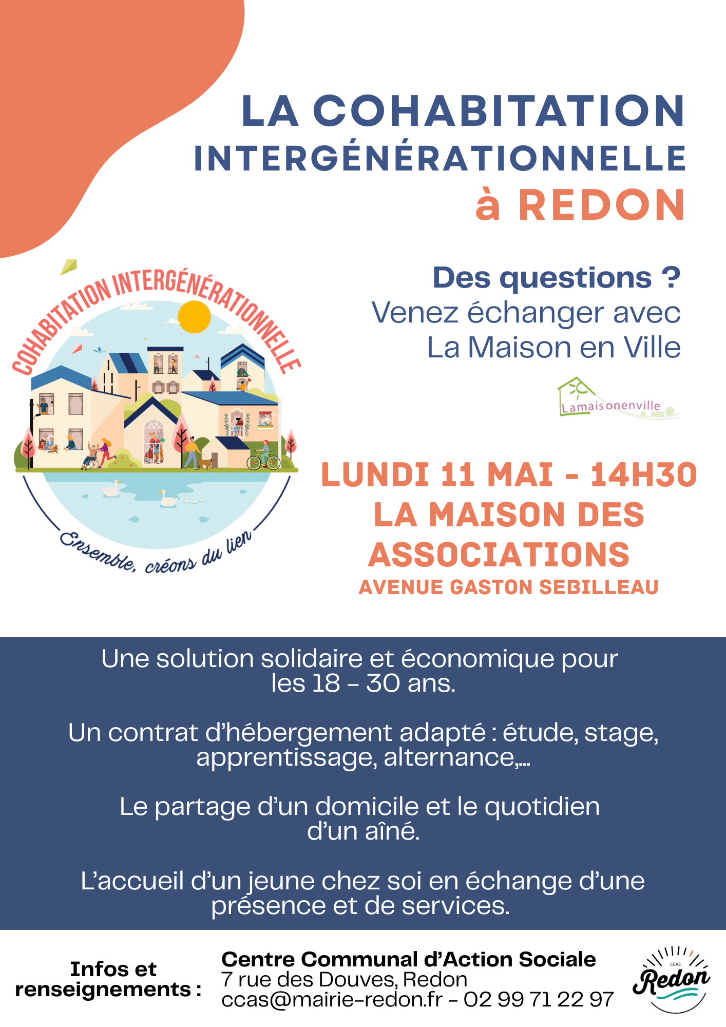 Rencontre Cohabitation intergénérationnelle