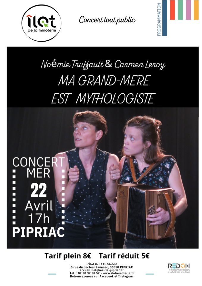 Spectacle "MA GRAND-MERE EST MYTHOLOGISTE"
