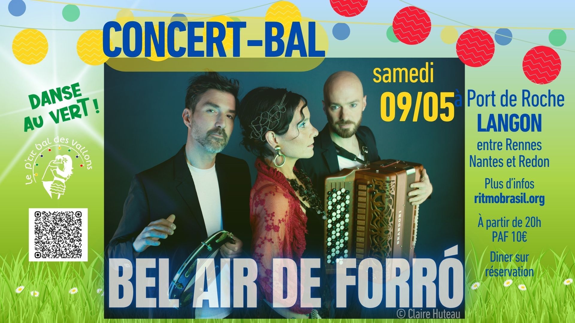CONCERT et BAL avec BEL AIR DE FORRO