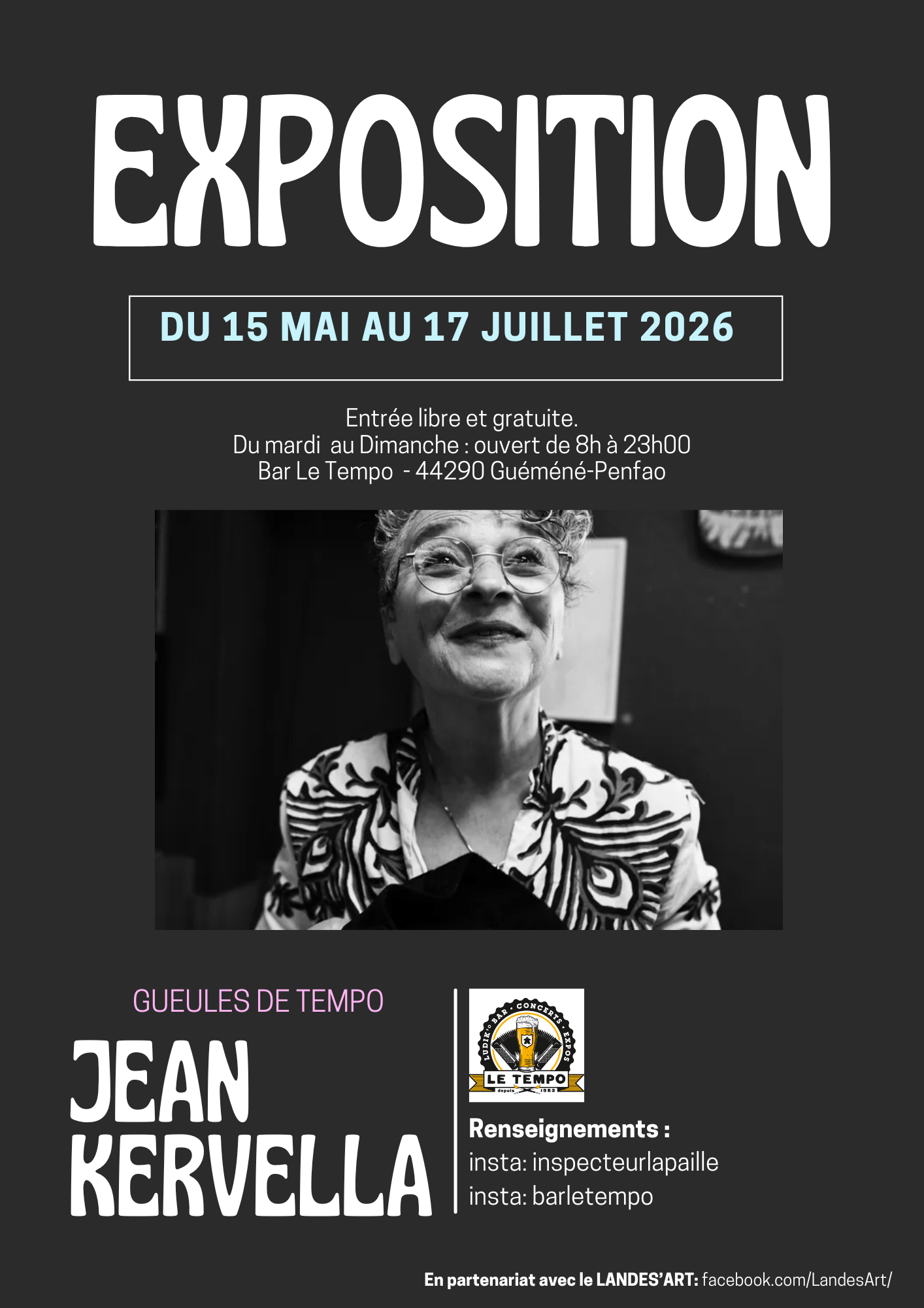Exposition photo de Jean Kervella