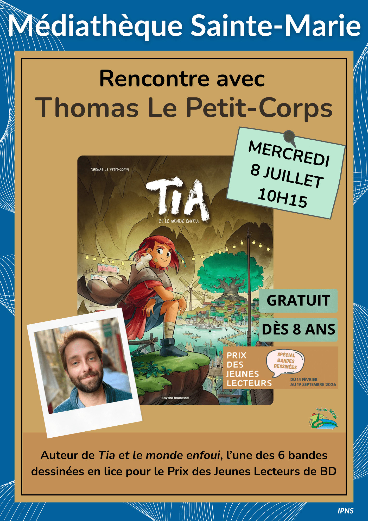 Accueil d’auteur – Thomas Le Petit-Corps
