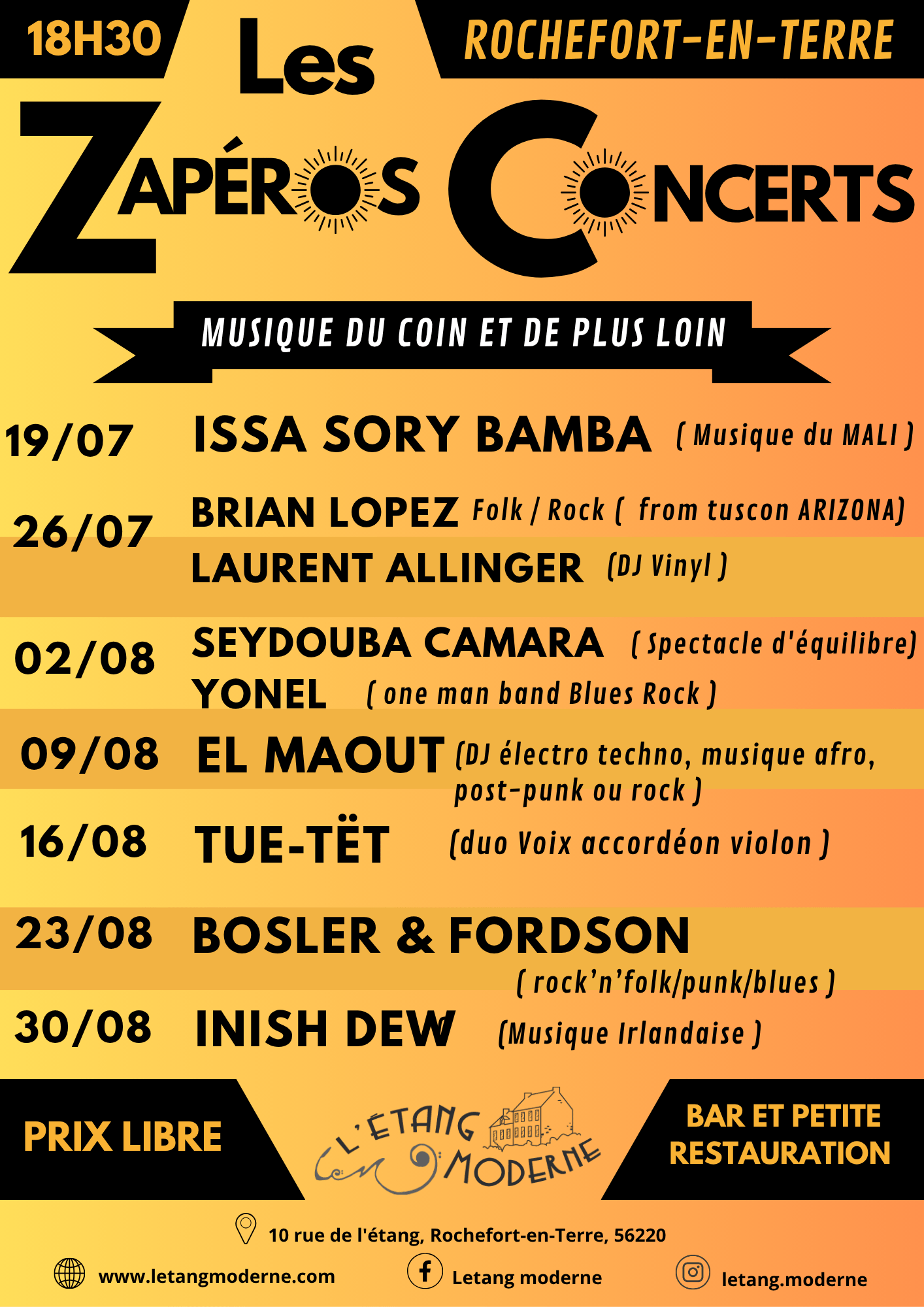 Zapéro concert