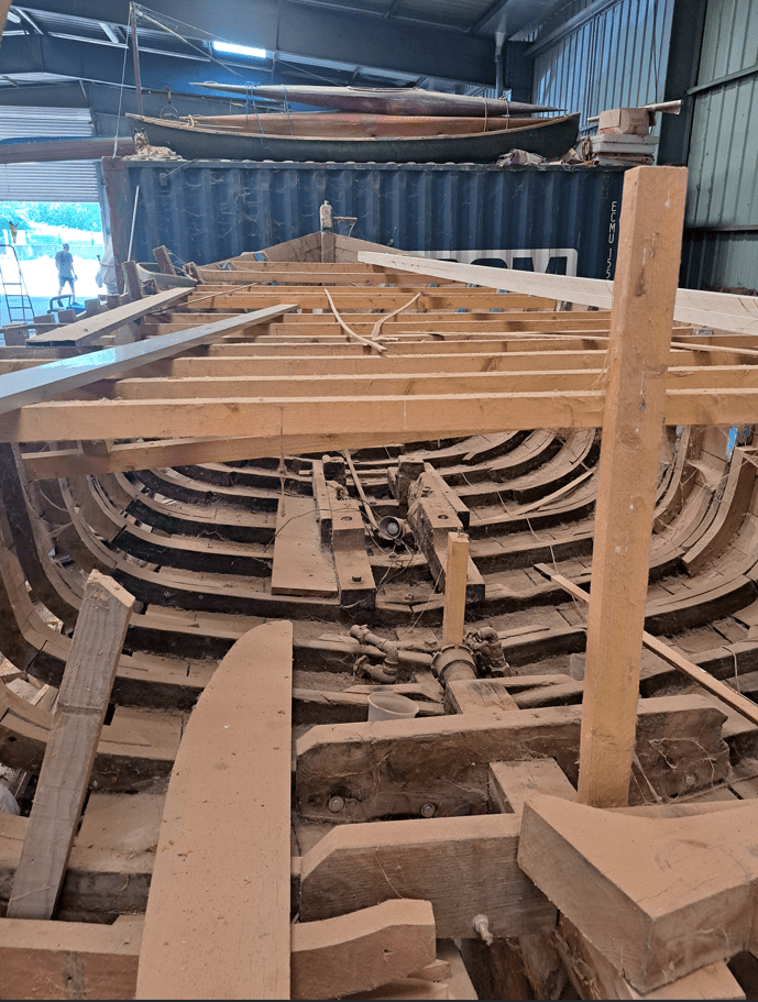 Les rendez-vous des savoir-faire : visite d\'un atelier de restauration de bateaux avec Amarinage