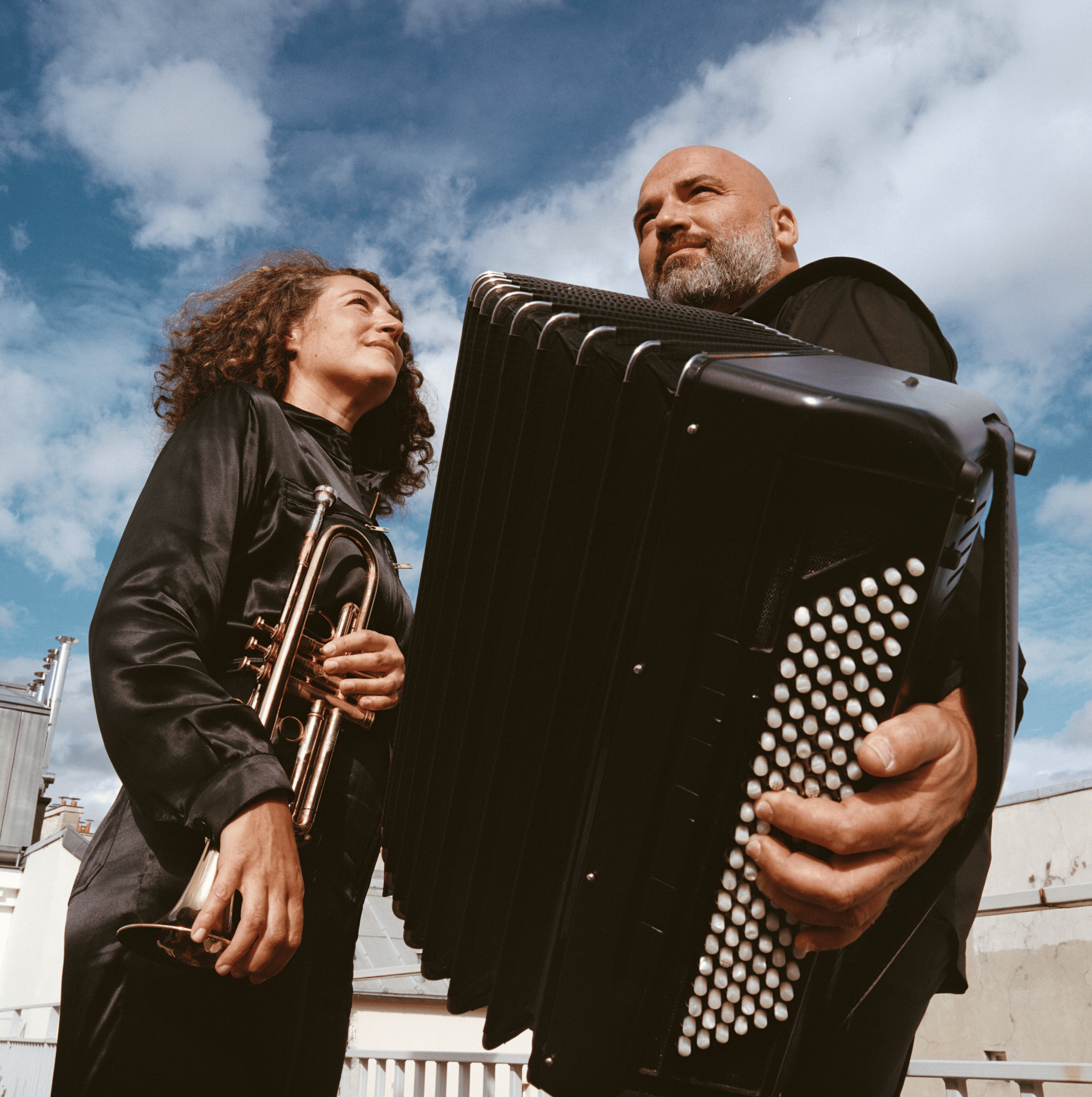 Airelle Besson et Lionel Suarez