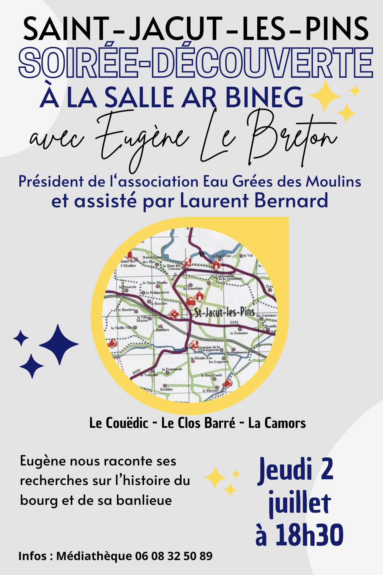 Histoire du Bourg et sa banlieue avec Eugène Le Breton