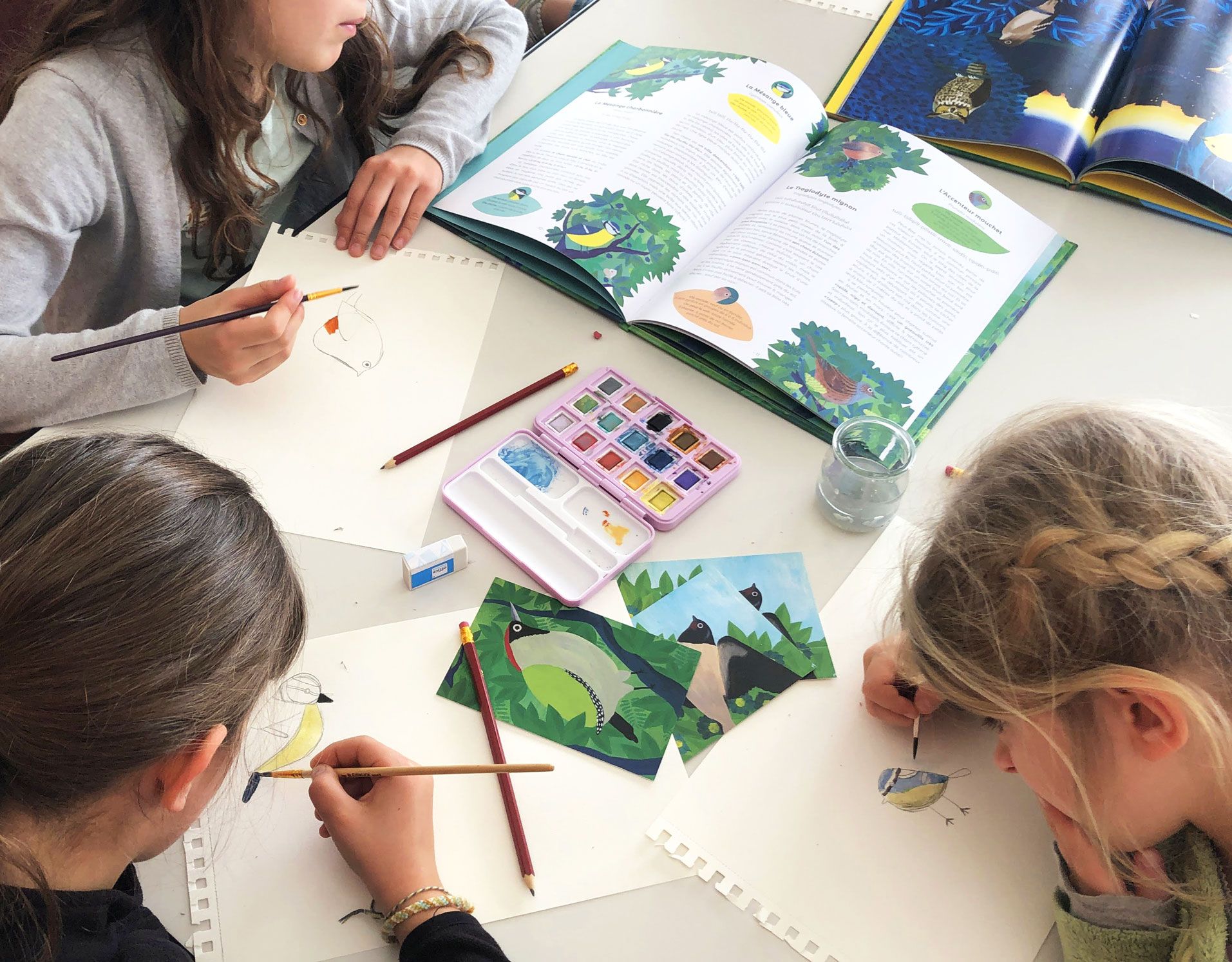 Rencontre avec Léna Mazilu et atelier Birdie Memory