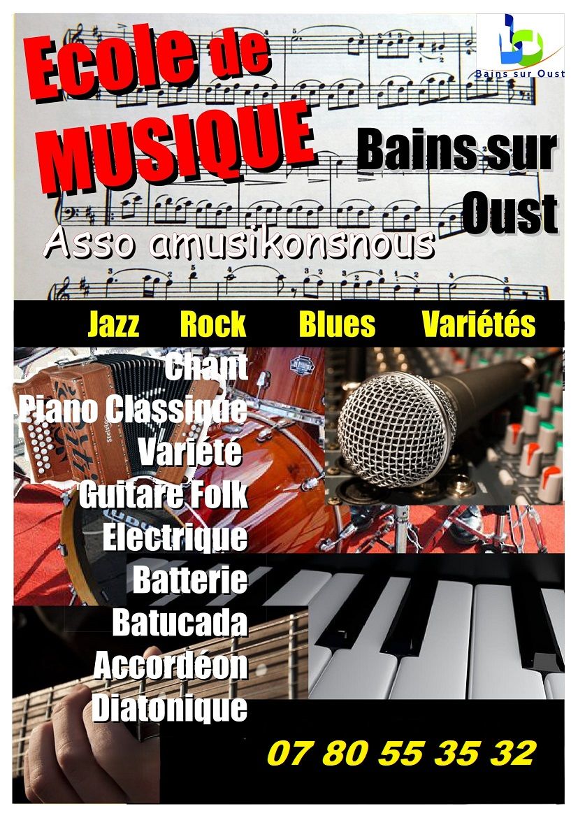 Reprise des cours de musique
