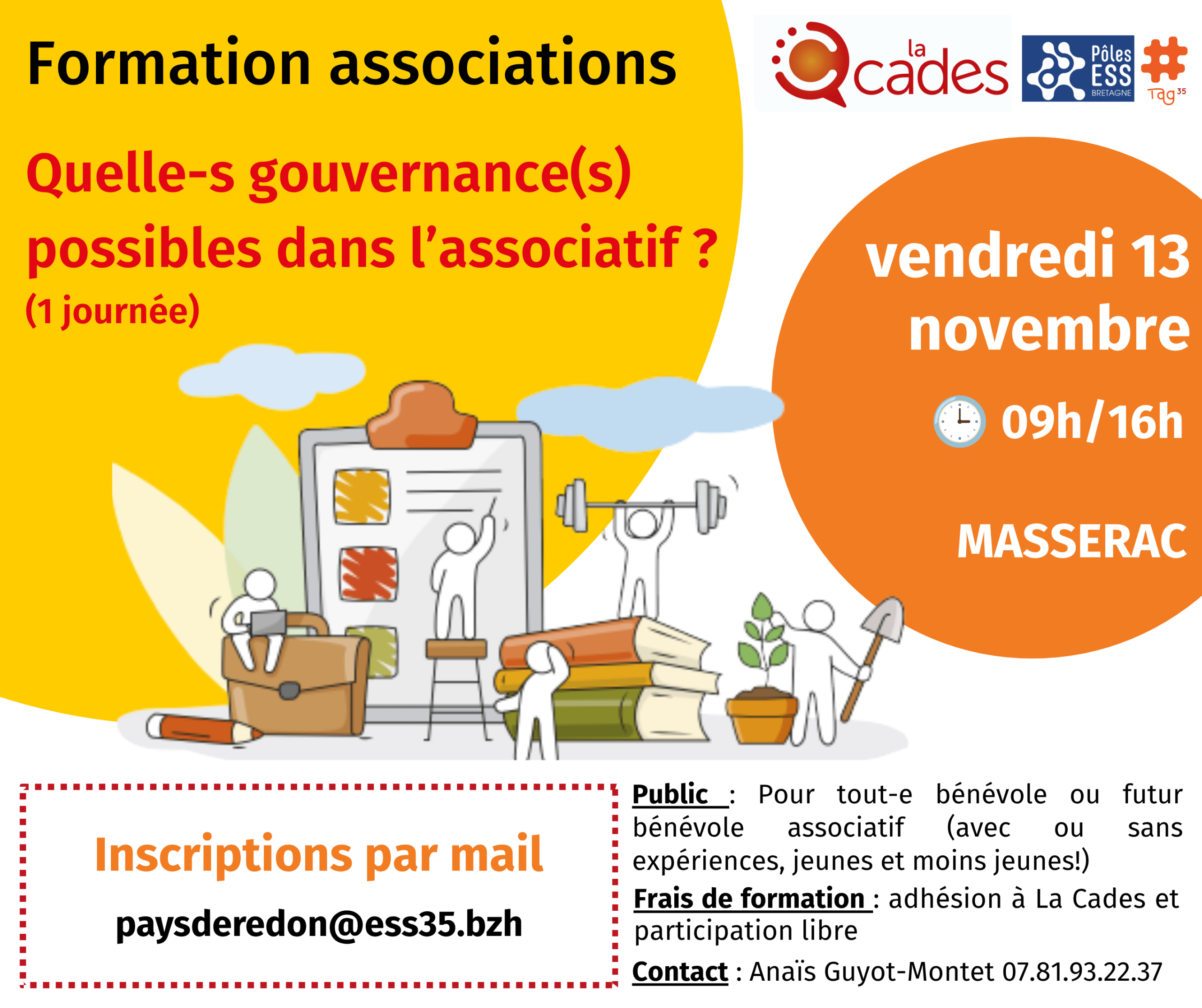 [Formation bénévole] Gouvernance asso