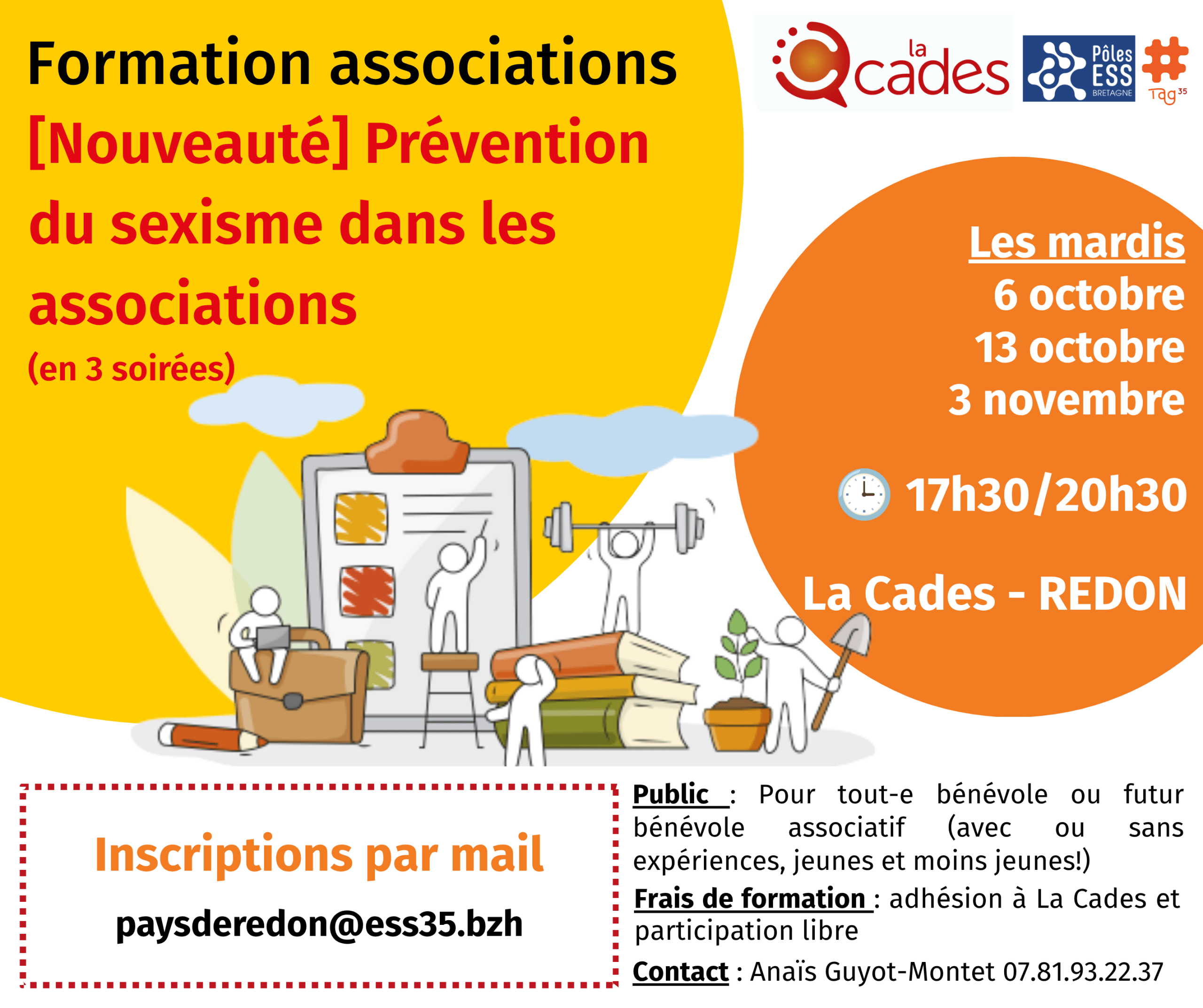 [Formation bénévole] Prévention du sexisme en asso